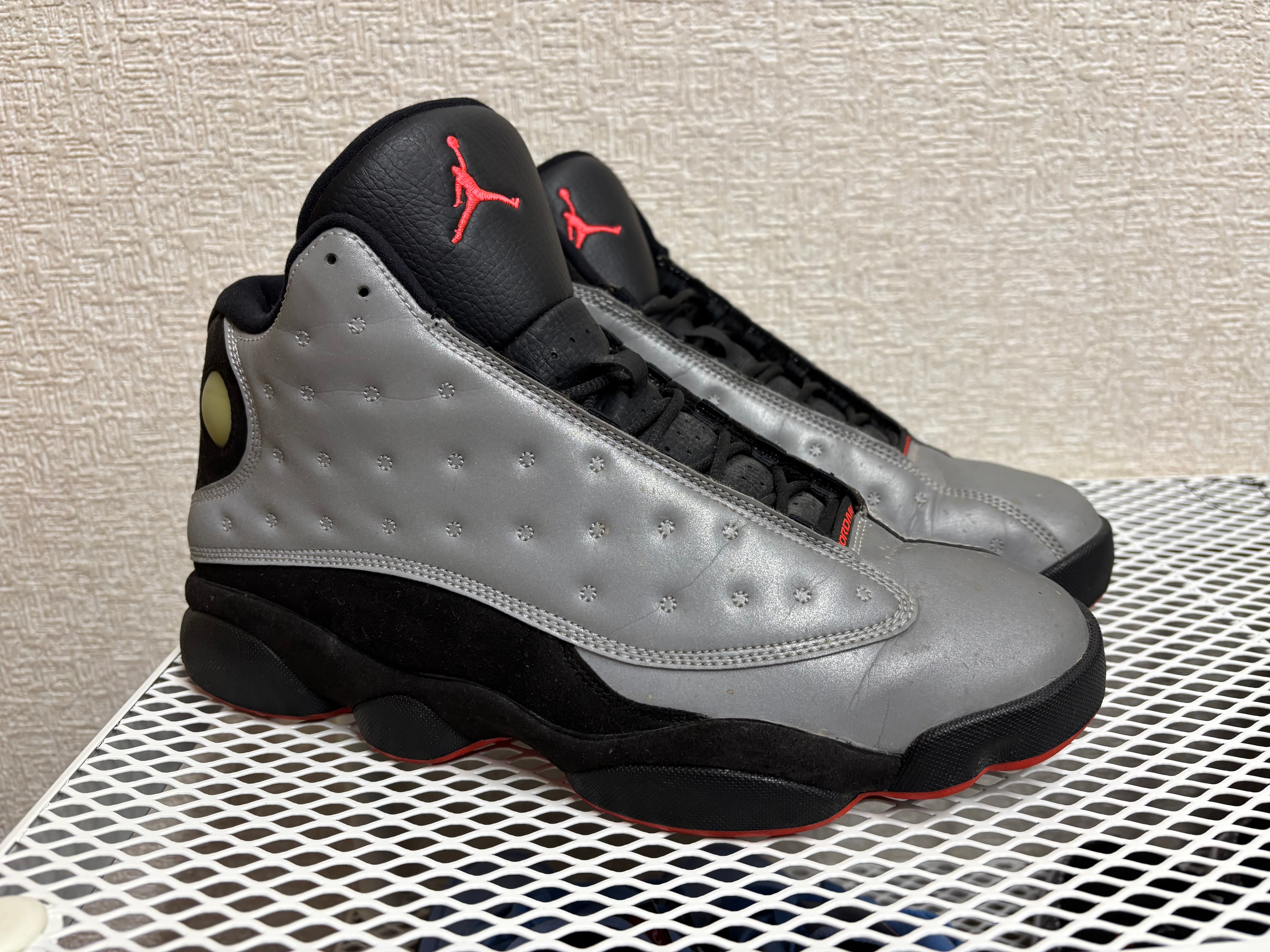 ナイキ エアジョーダン13 レトロ PRM "スリーエム リフレクティブシルバー"
