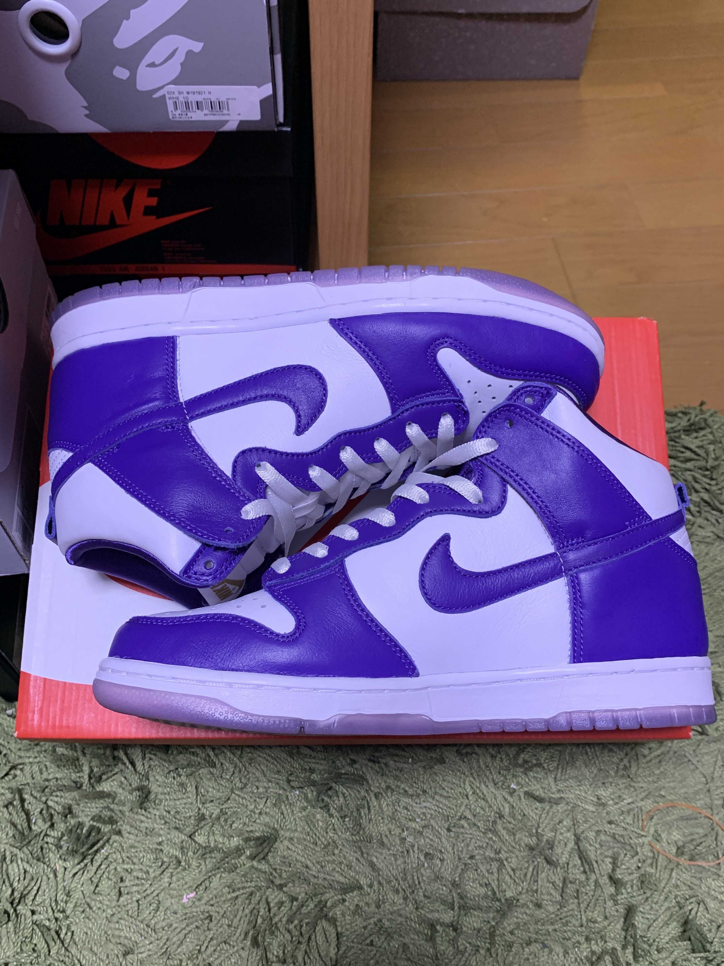 NIKE DUNK HIGH Women's "VARSITY PURPLE"