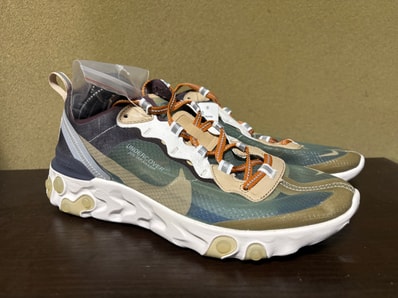 UNDERCOVER × NIKE REACT ELEMENT 87 MINT GREEN/KAHKI