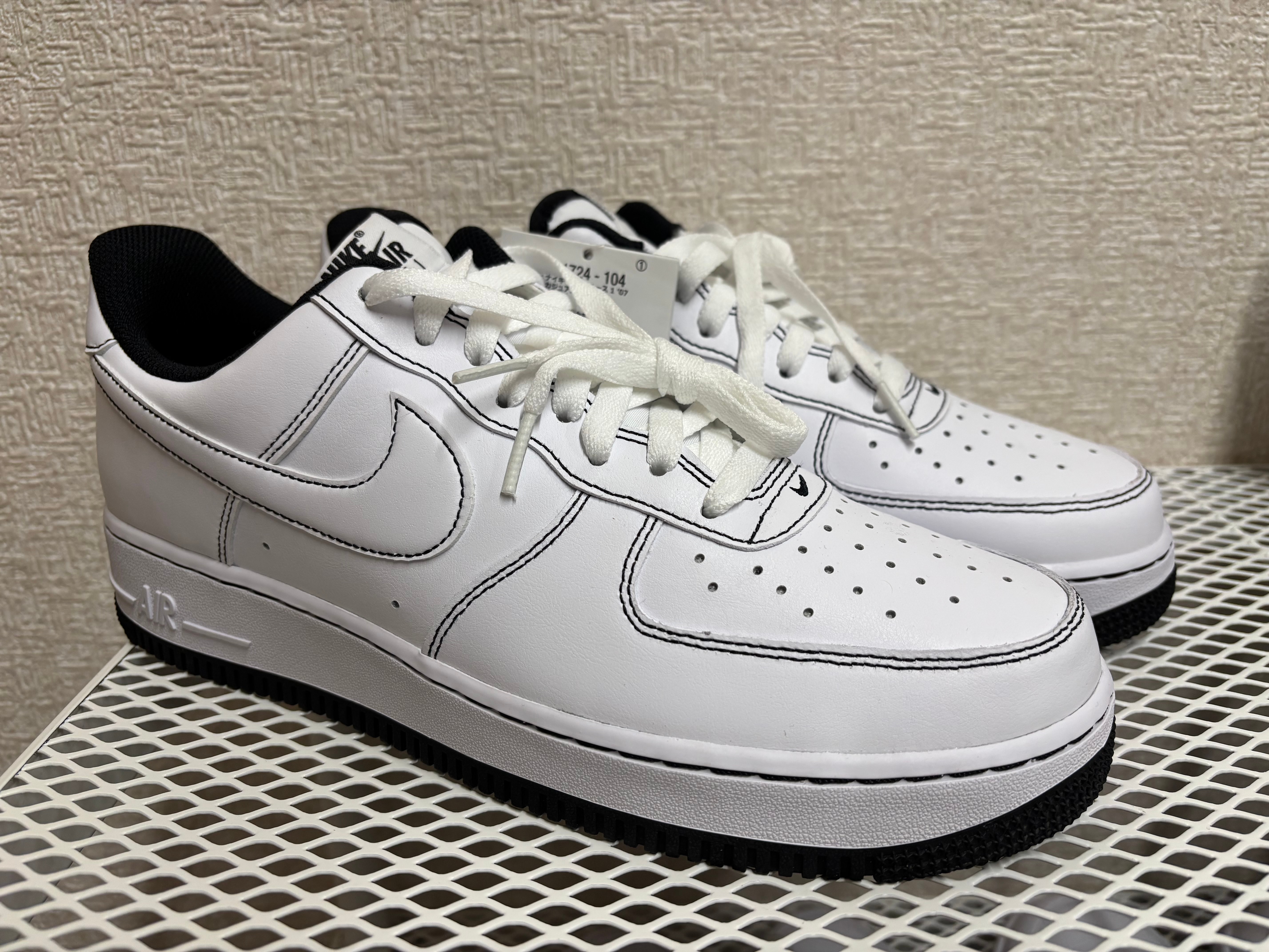 Nike Air Force 1 Low '07 "White/White-Black"