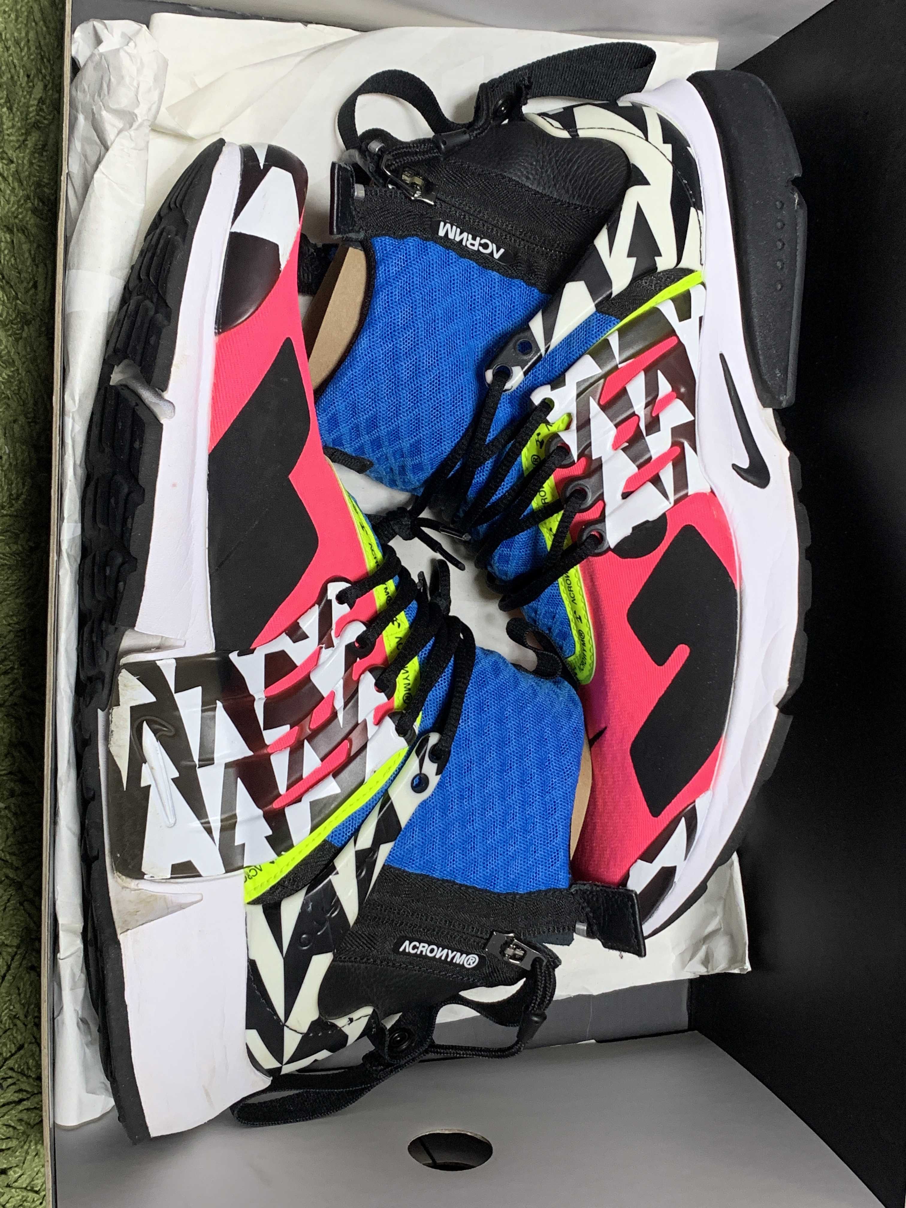 ACRONYM × Nike Air Presto Mid "Hyper Pink"