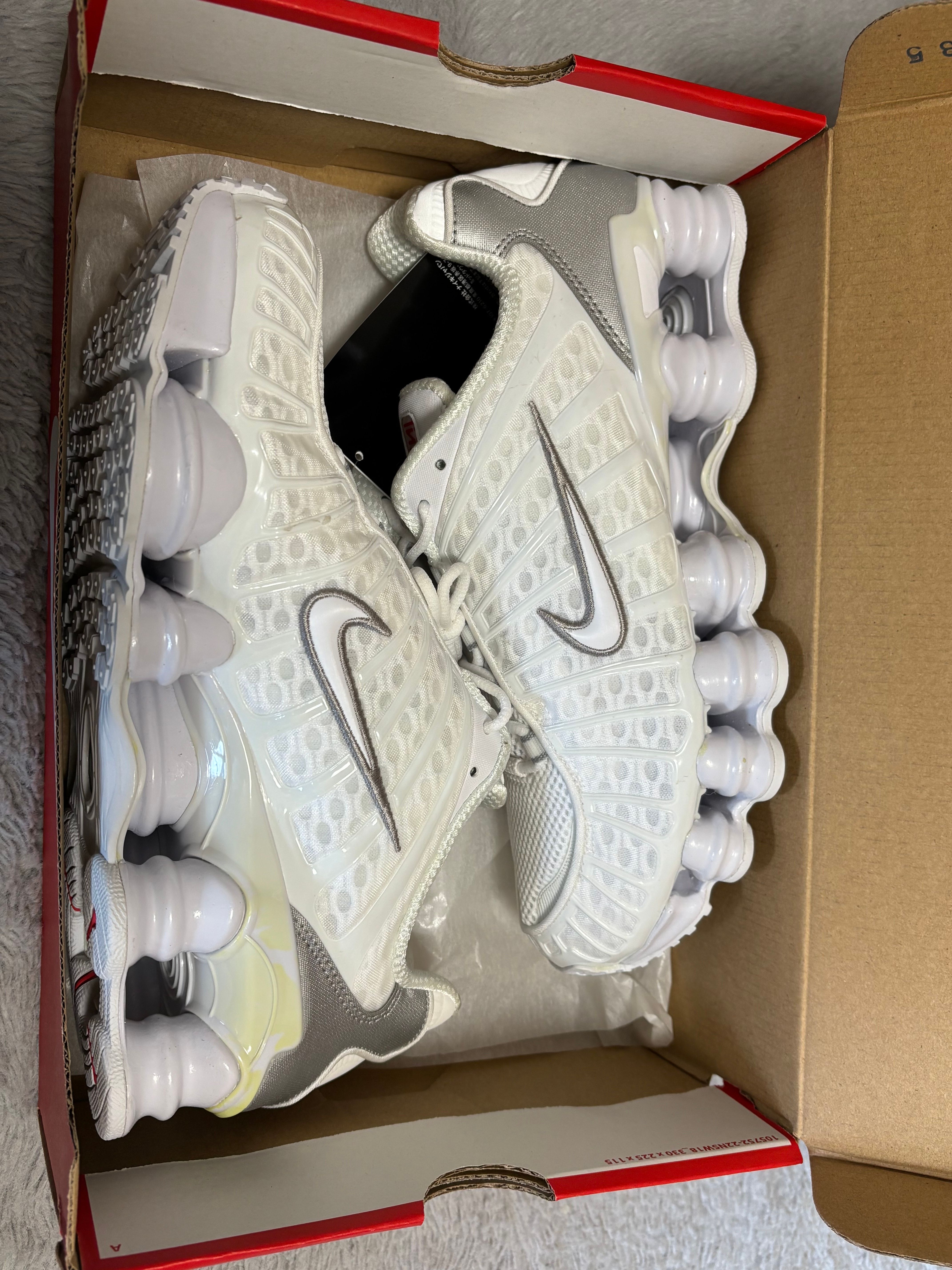 Nike Women's Shox TL "White and Max Orange"