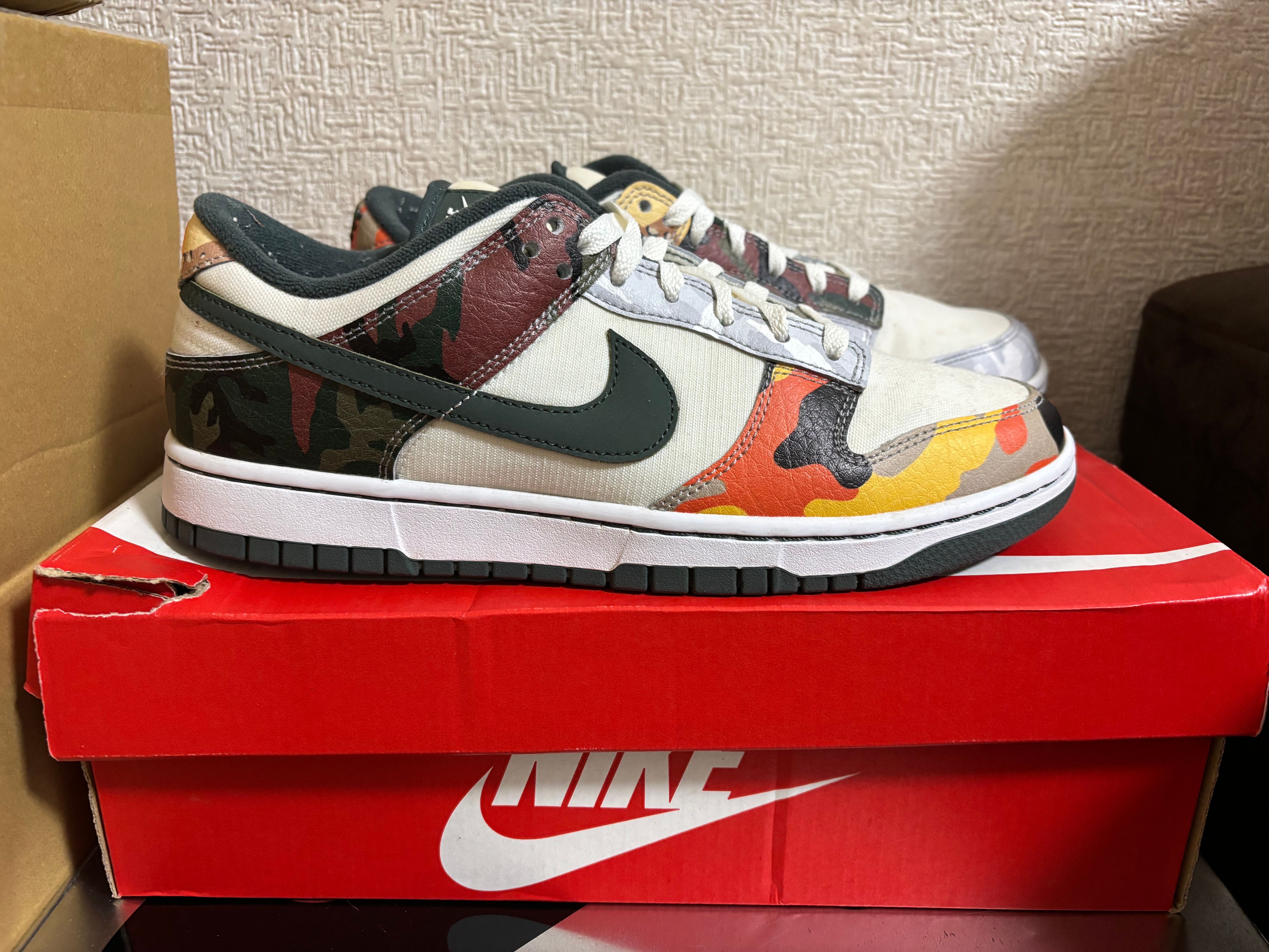 Nike Dunk Low "Sail Multi Camo"