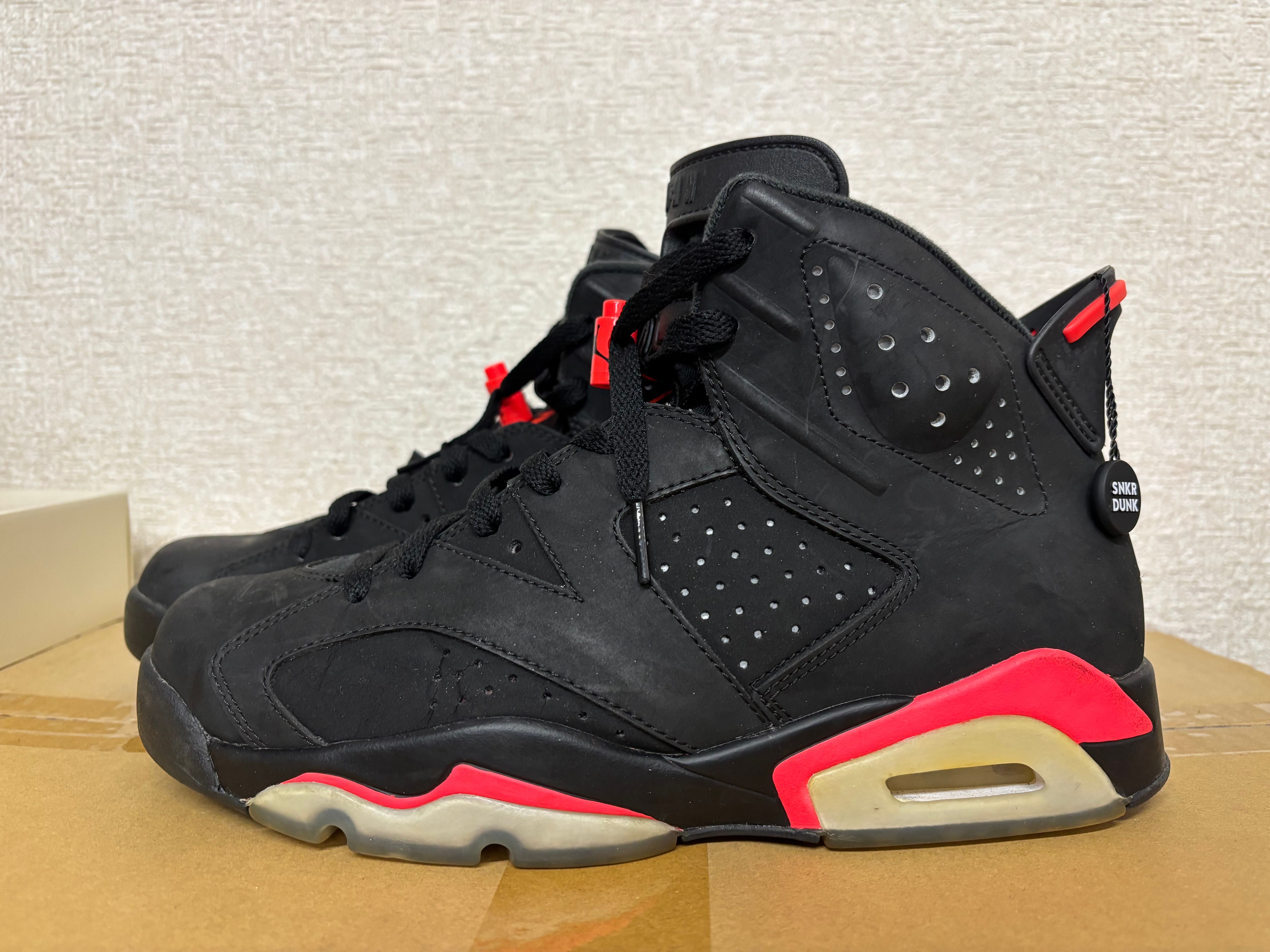 NIKE AIR JORDAN 6 RETRO "INFRARED BLACK" (2014)