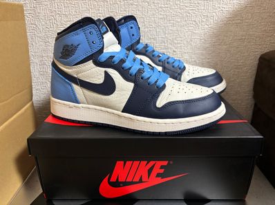 Nike GS Air Jordan 1 Retro High "Obsidian/University Blue"