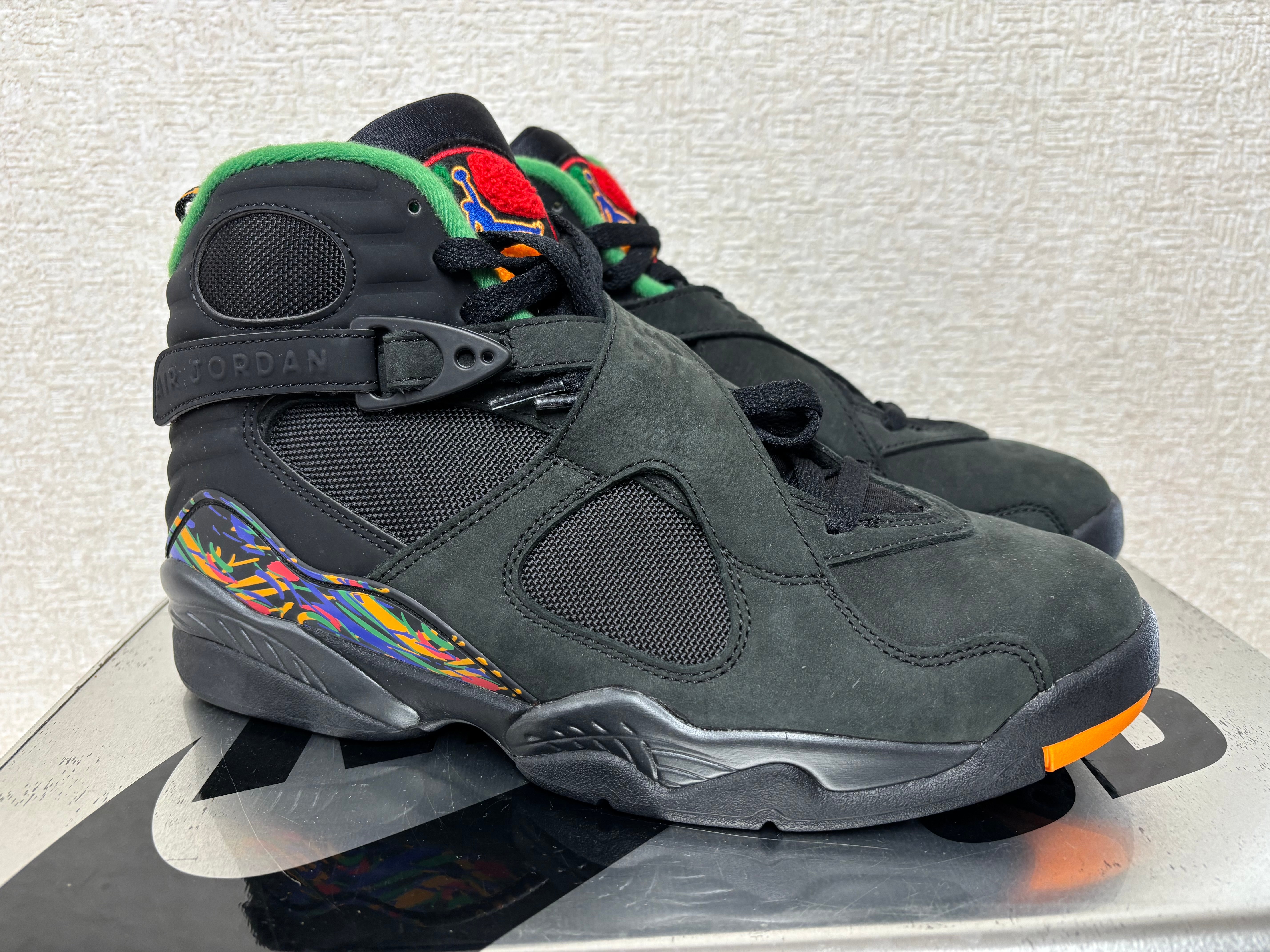 Nike Air Jordan 8 Retro "Black/Light Concord"