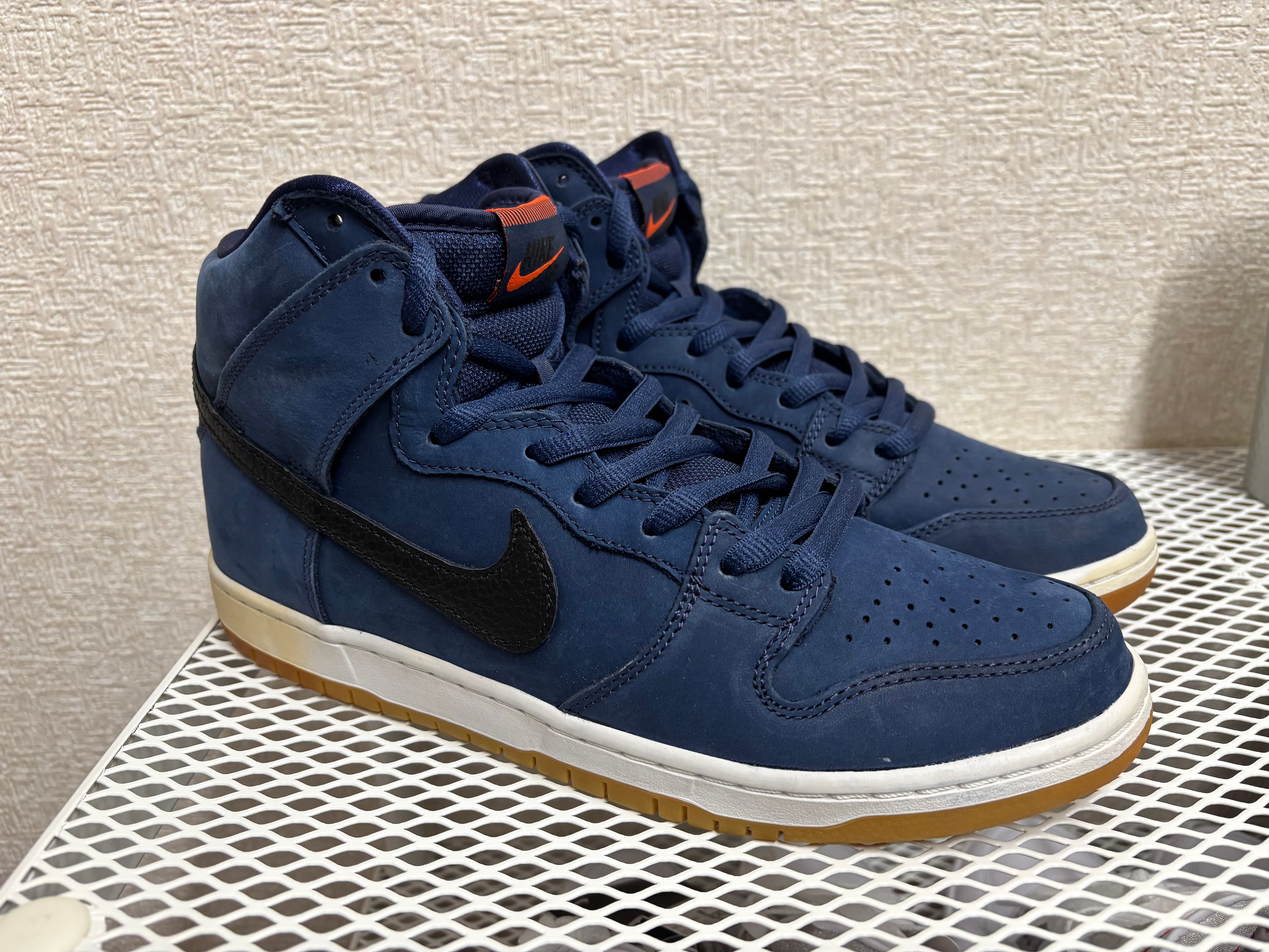 Nike SB Dunk High Orange Label "Obsidian/Black Light Gum Brown"