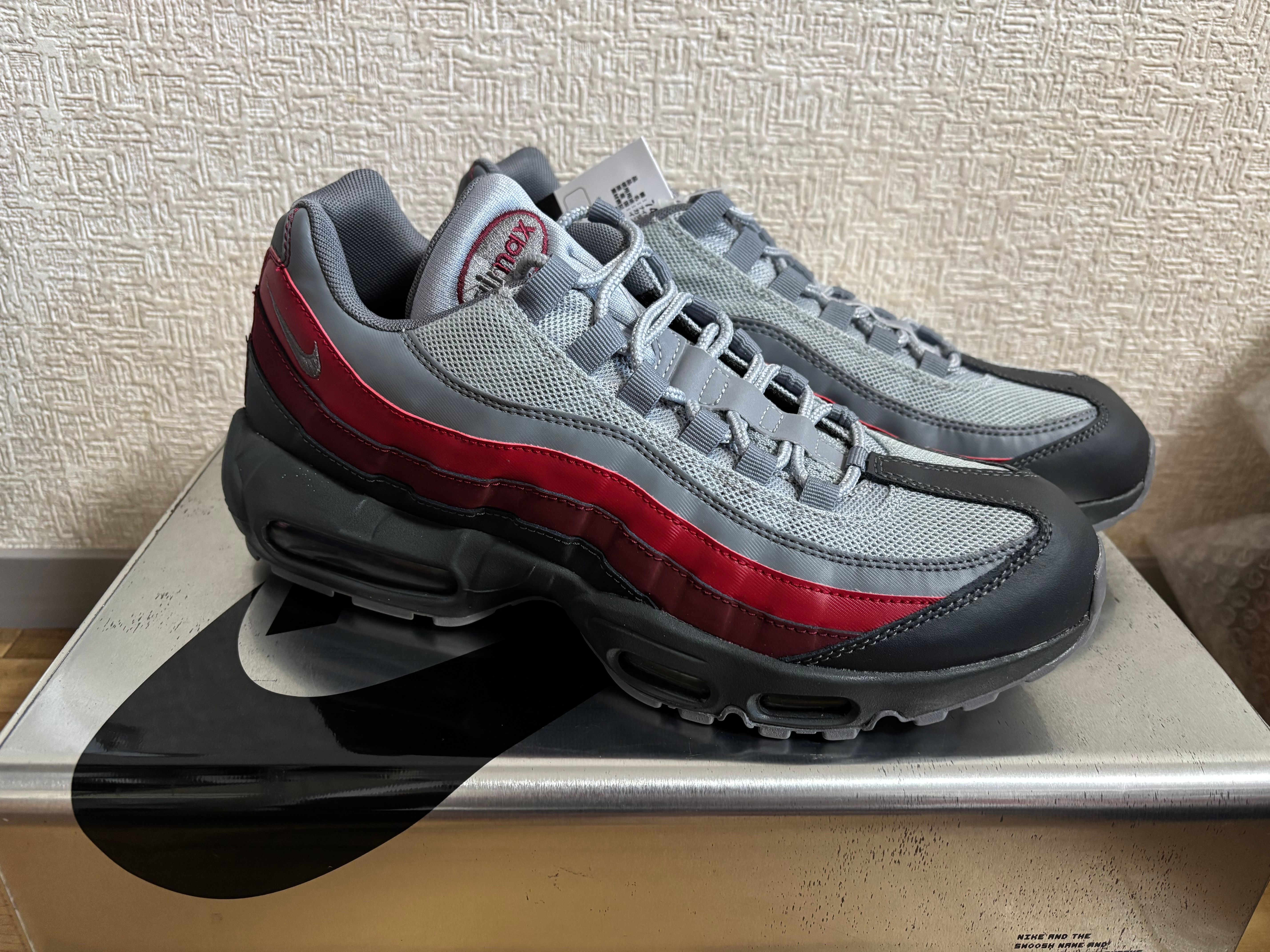 Nike Air Max 95 "Grey/Team Red"