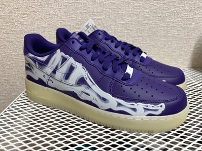Nike Air Force 1 "Purple Skeleton"