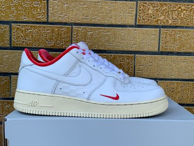 KITH × Nike Air Force 1 Low "White/Red"