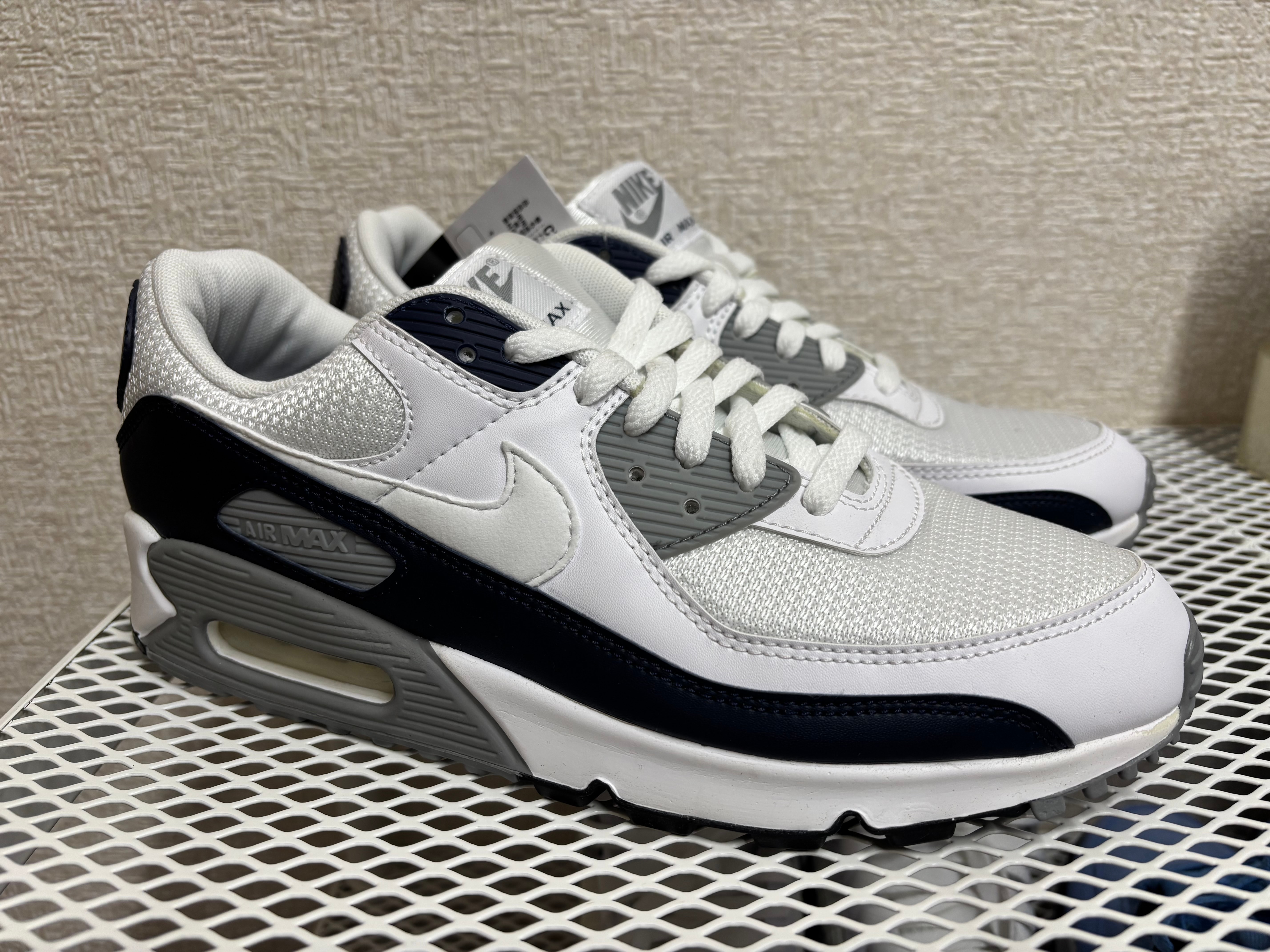 Nike Air Max 90 "White/Grey/Obsidian"
