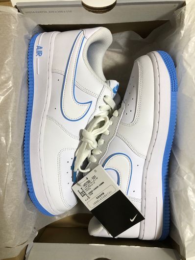 Nike Air Force 1 Low "White and University Blue"