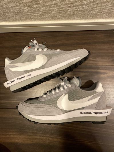 Fragment × sacai × Nike LD Waffle "Light Smoke Grey"