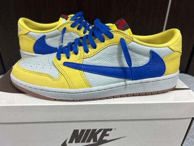 Travis Scott × Nike Women's Air Jordan 1 Retro Low OG "Canary"