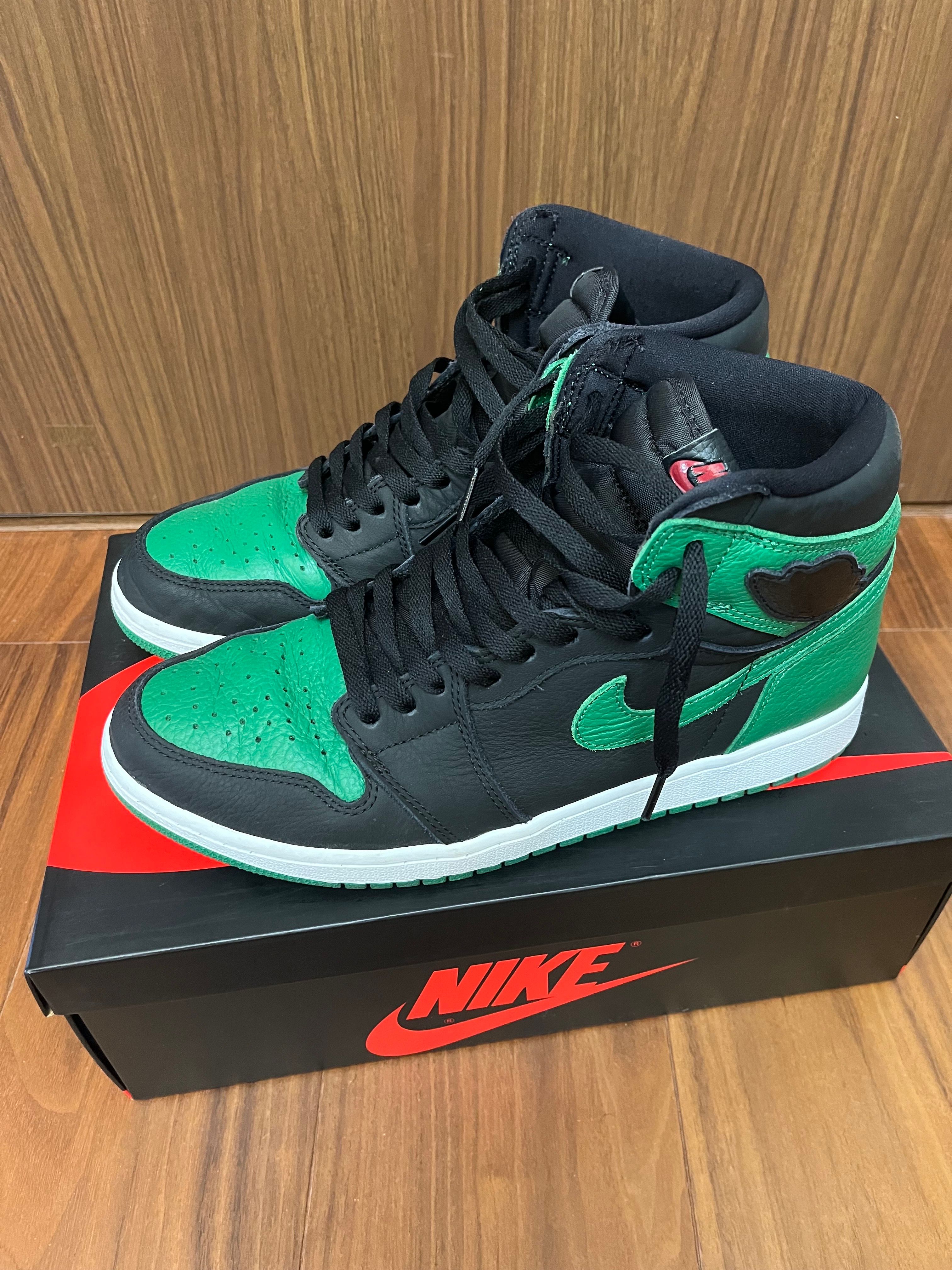 Nike Air Jordan 1 Retro High OG "Black/Pine Green" (2020)