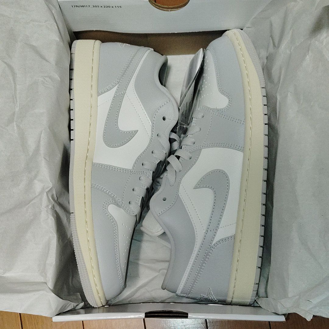 Nike Women's Air Jordan 1 Low "Sail/Coconut Milk/Neutral Grey"