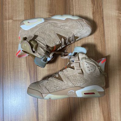 Travis Scott × Nike Air Jordan 6 "British Khaki"