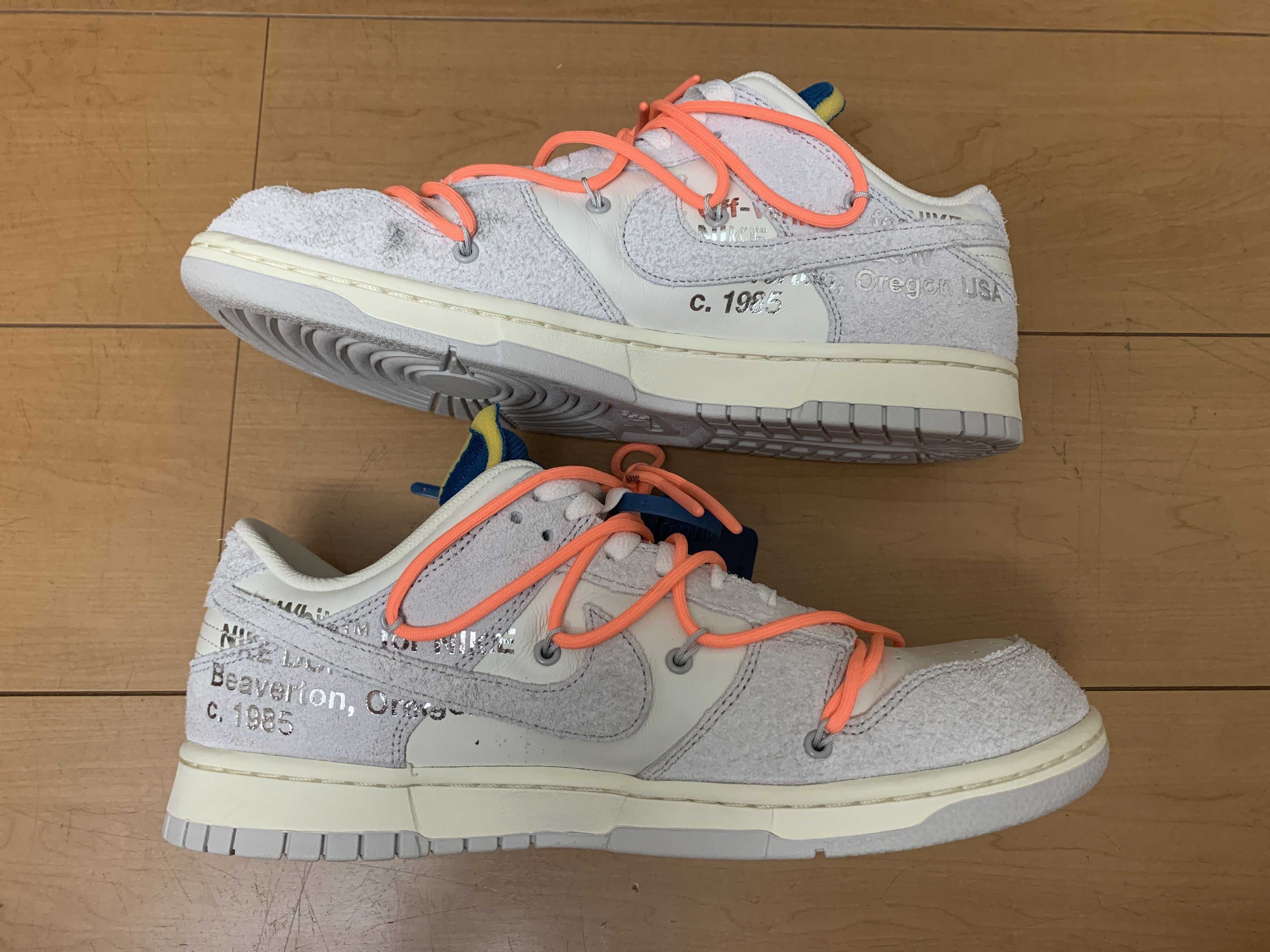 Off-White × Nike Dunk Low 1 of 50 "Lot.19" 