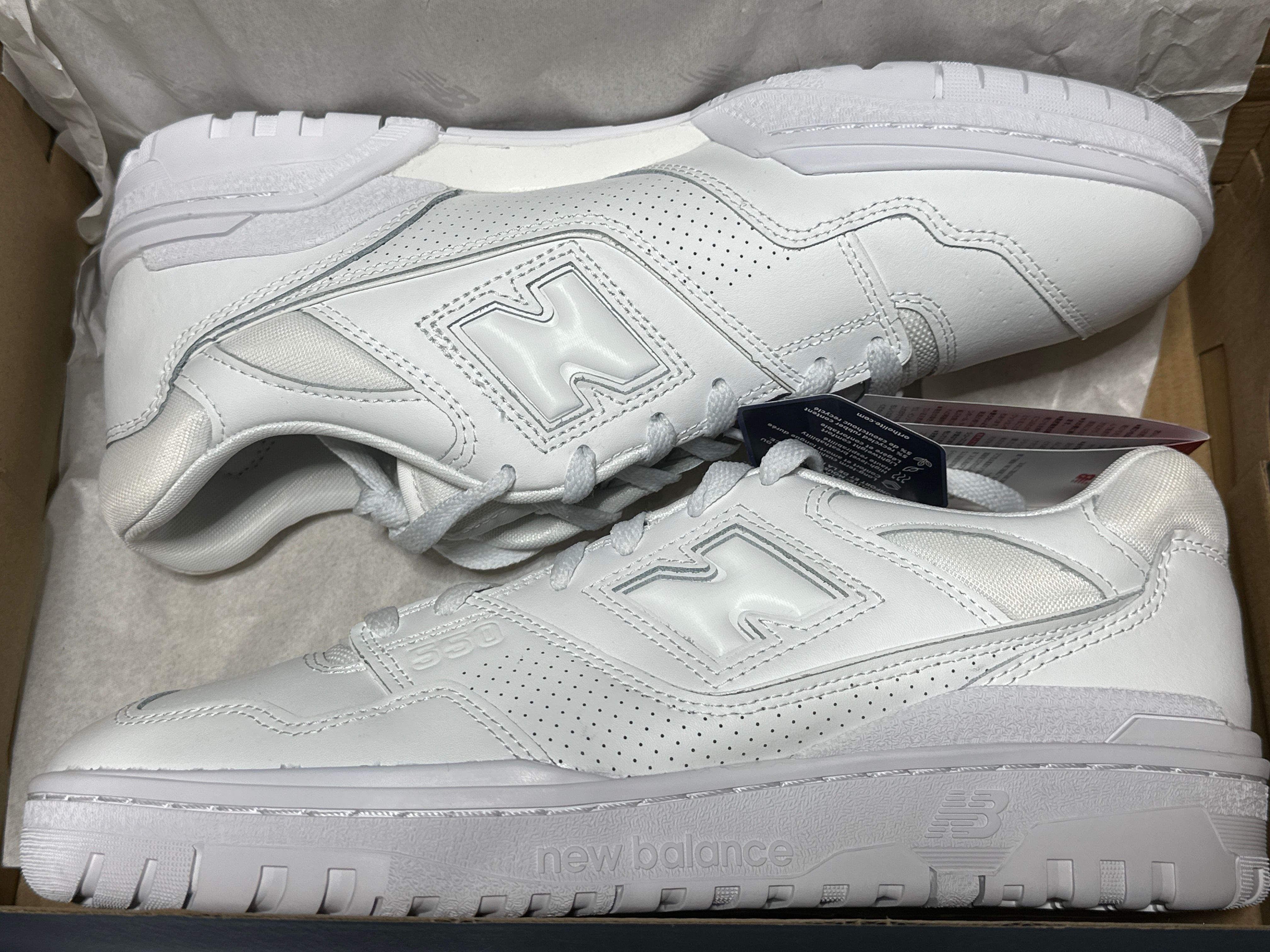 New Balance 550 "Triple White"