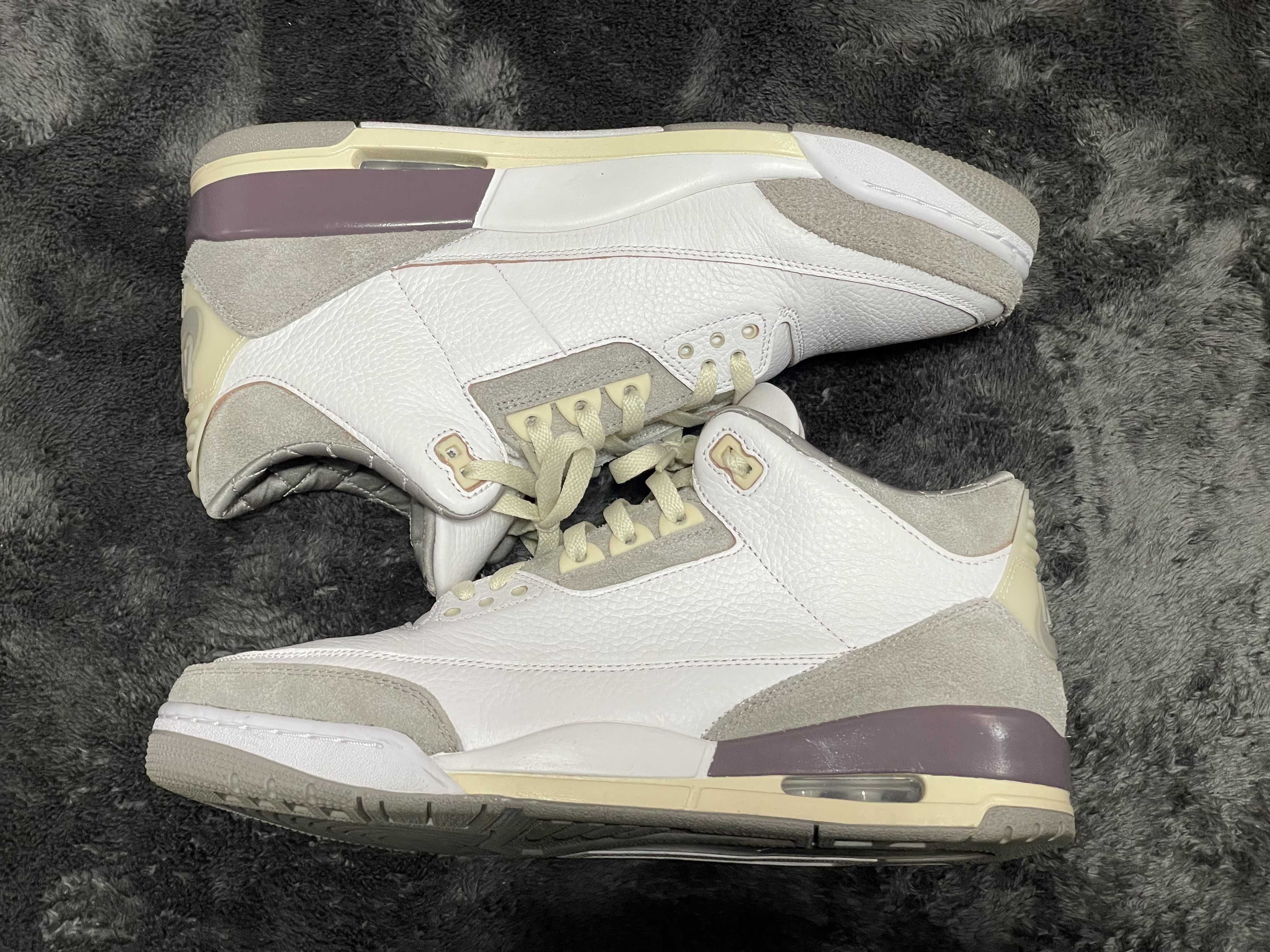 A Ma Maniere × Nike Women's Air Jordan 3 Retro SP "White/Medium Grey Violet Ore"