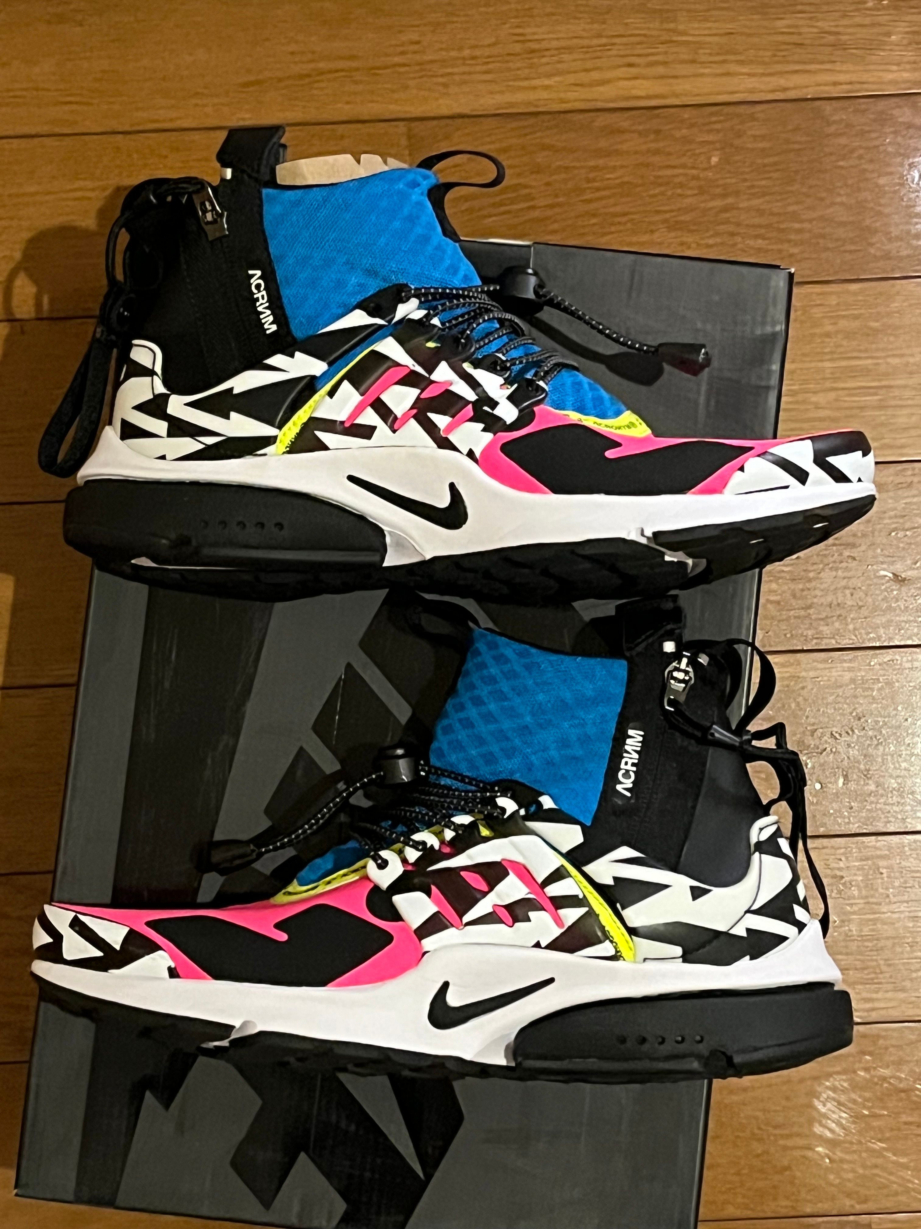 ACRONYM × Nike Air Presto Mid "Hyper Pink"