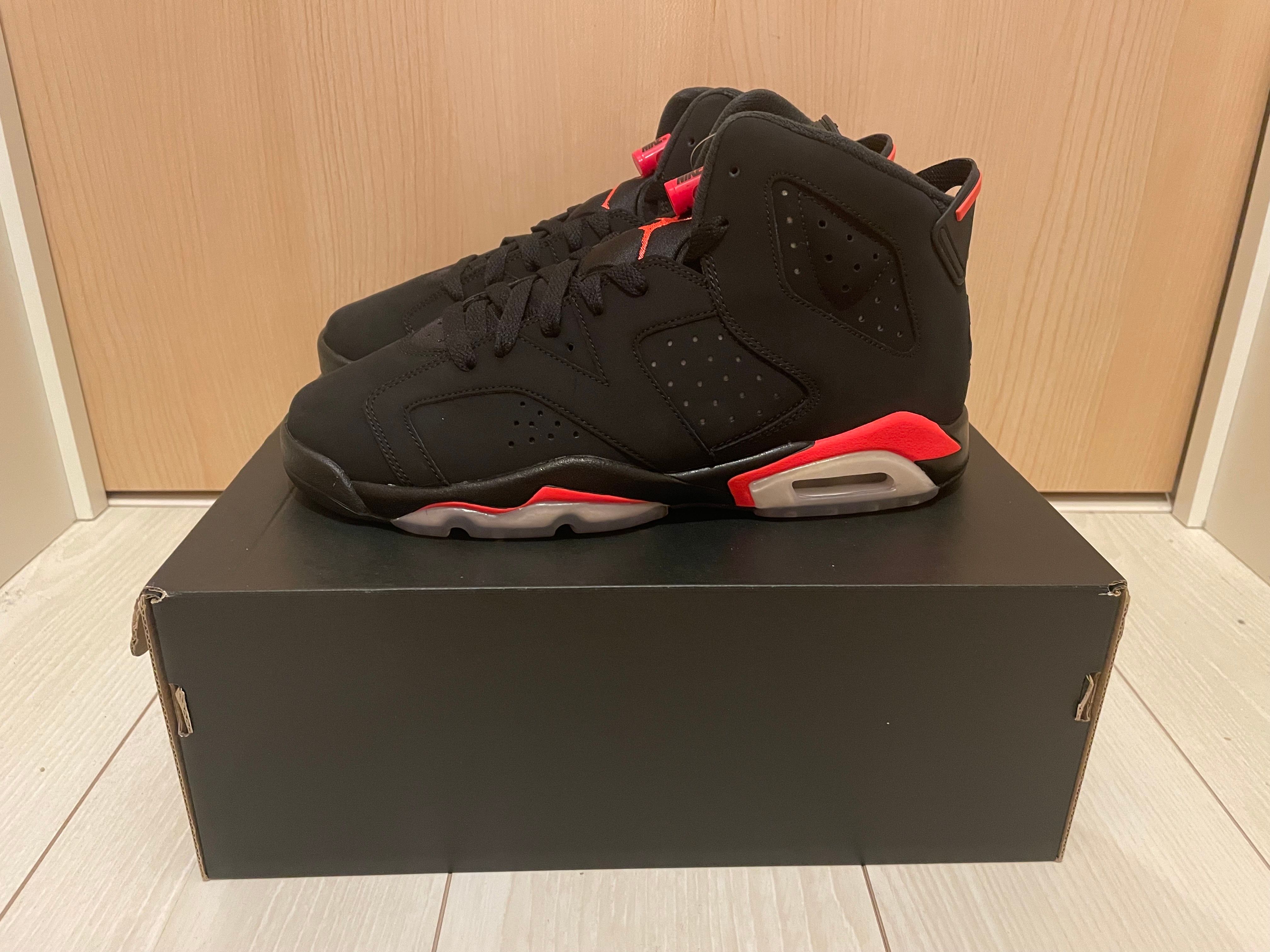 NIKE GS AIR JORDAN 6 RETRO "BLACK INFRARED" (2019)