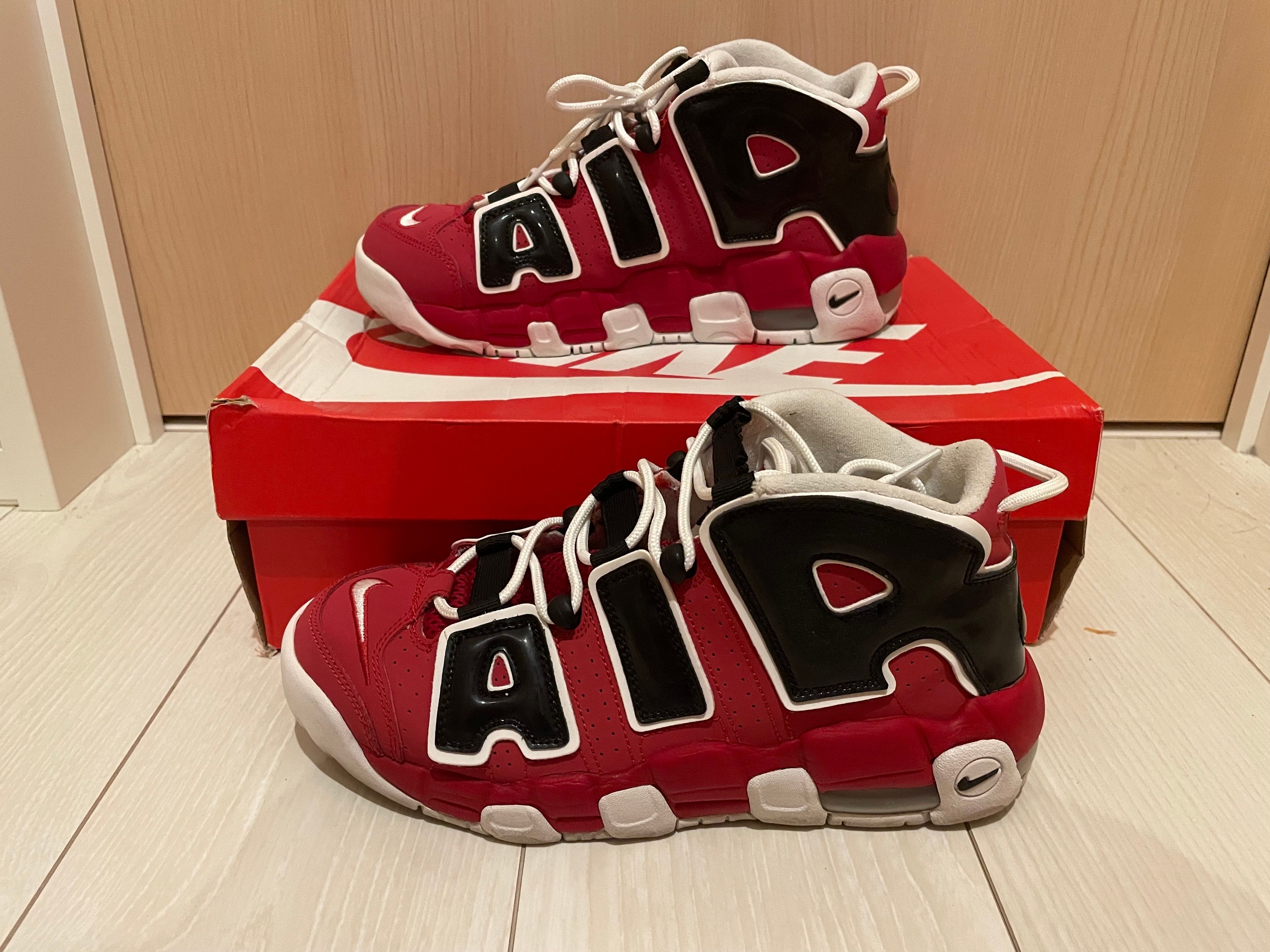 Nike GS Air More Uptempo ’96 "Varsity Red/White/Black" (2016)