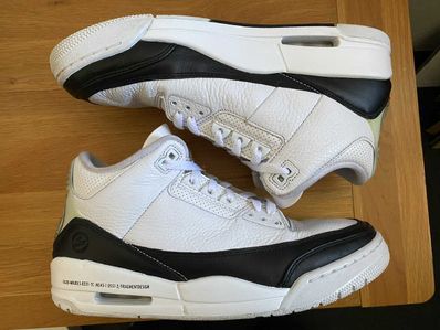 Fragment × Nike Air Jordan 3 "White/Black"