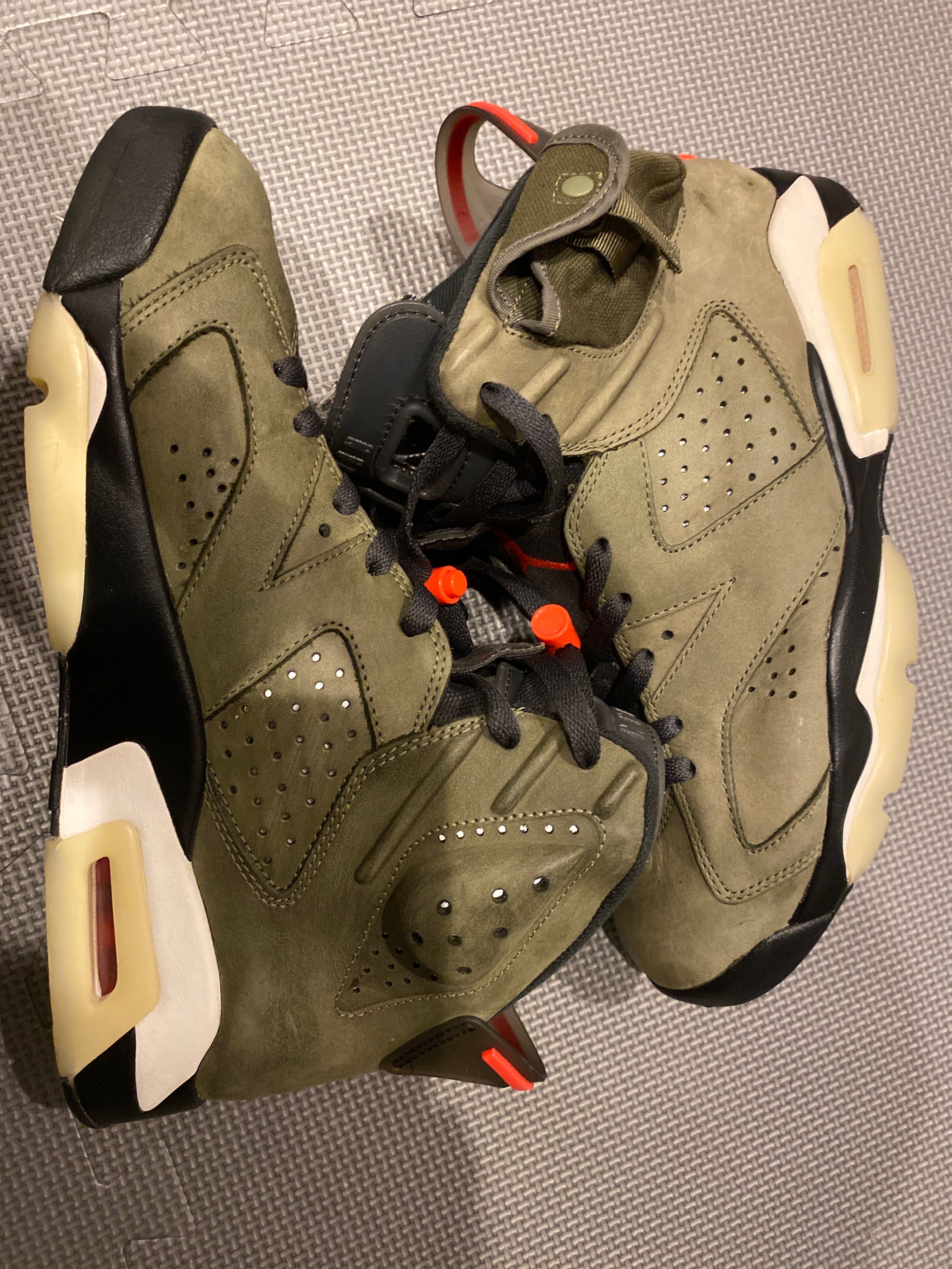 Travis Scott × Nike Air Jordan 6 Retro "Medium Olive"