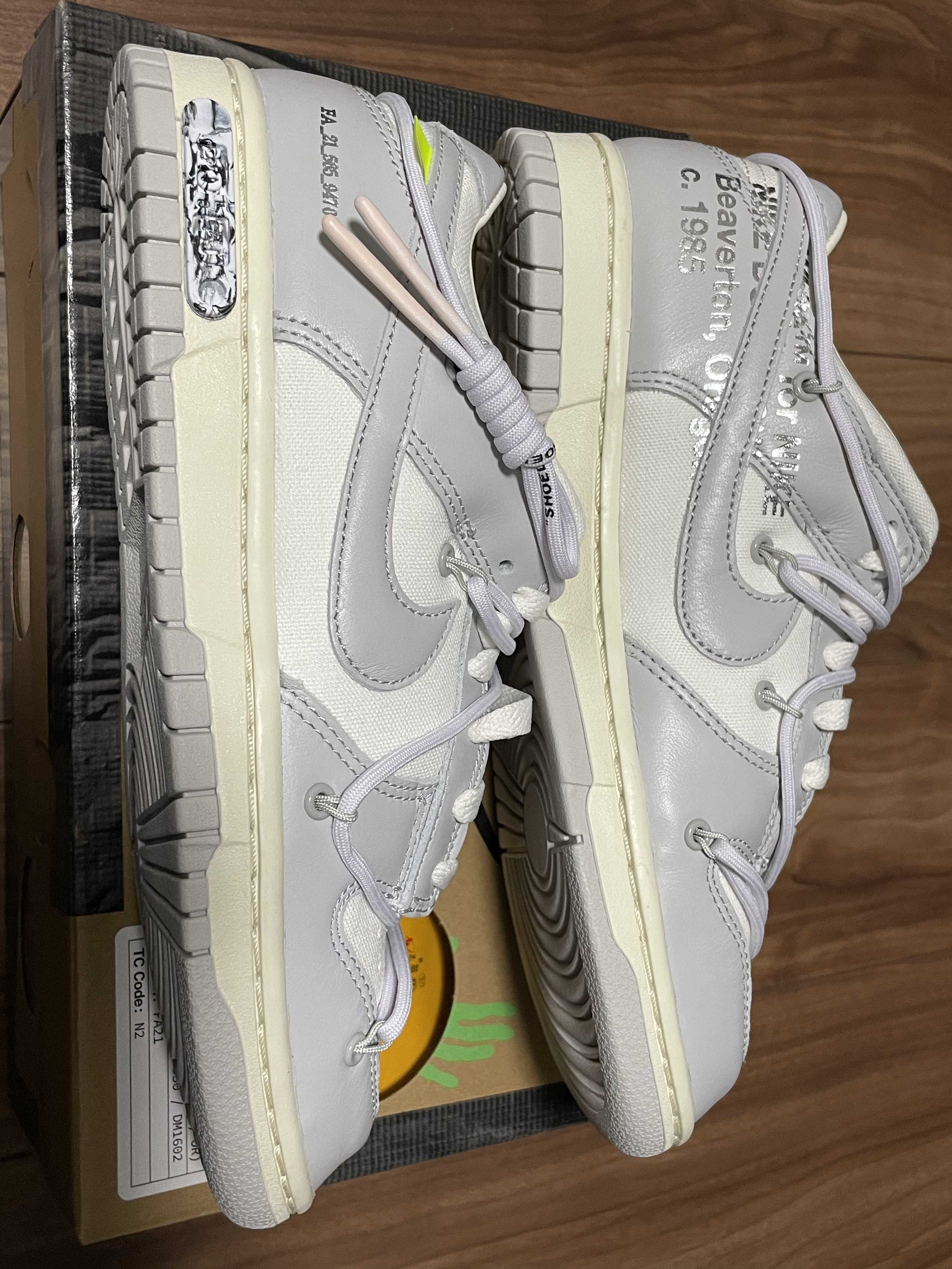 Off-White × Nike Dunk Low 1 of 50 "Lot.49"