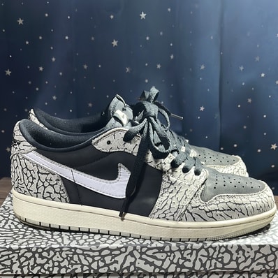 Nike Air Jordan 1 Retro Low OG "Black Cement"