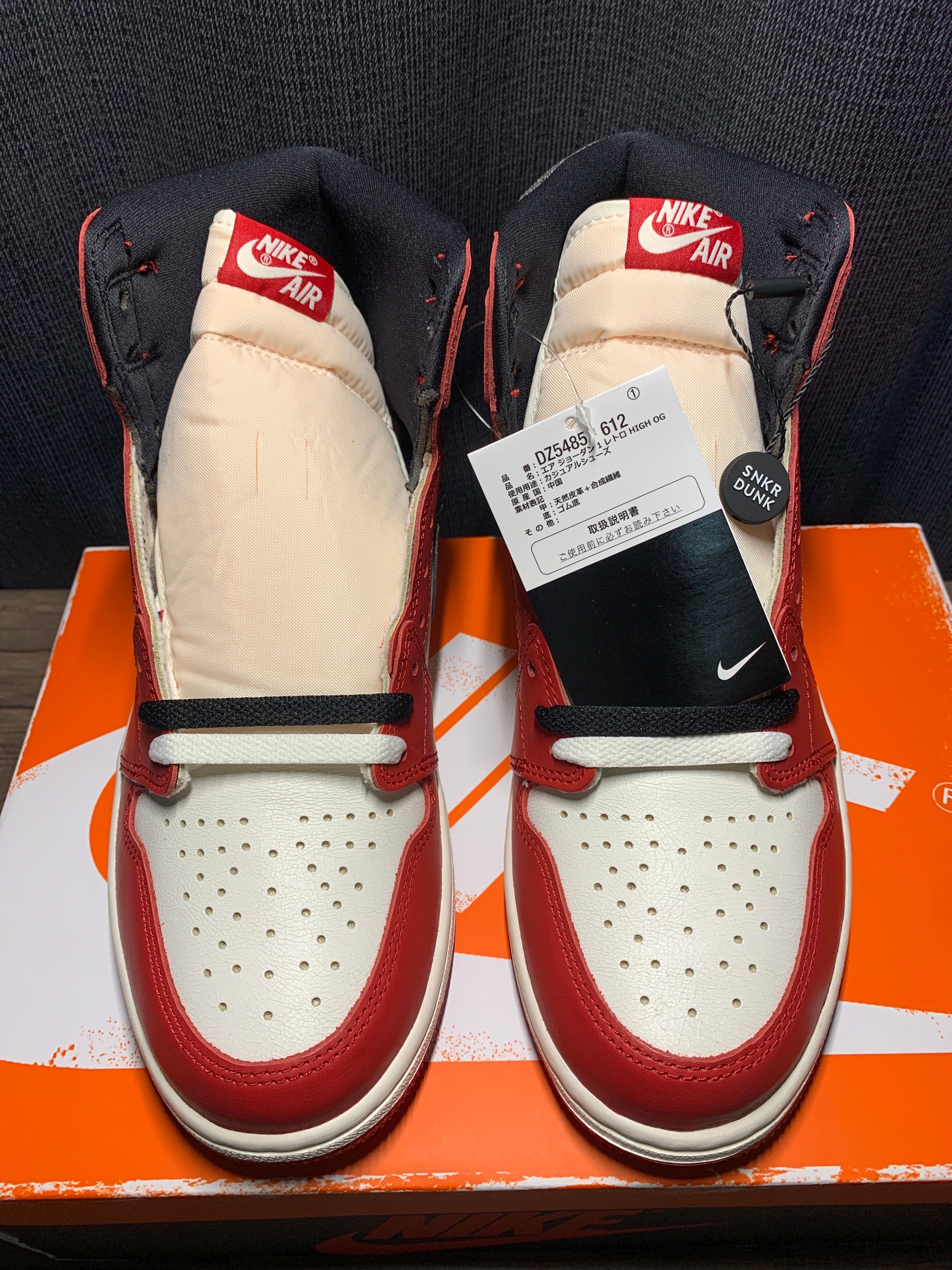 Nike Air Jordan 1 High OG "Lost & Found/Chicago"