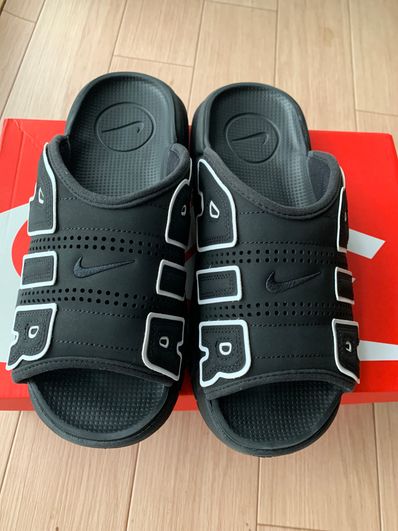 Nike Air More Uptempo Slide "Black" (DV2132-001/DV2137-001)