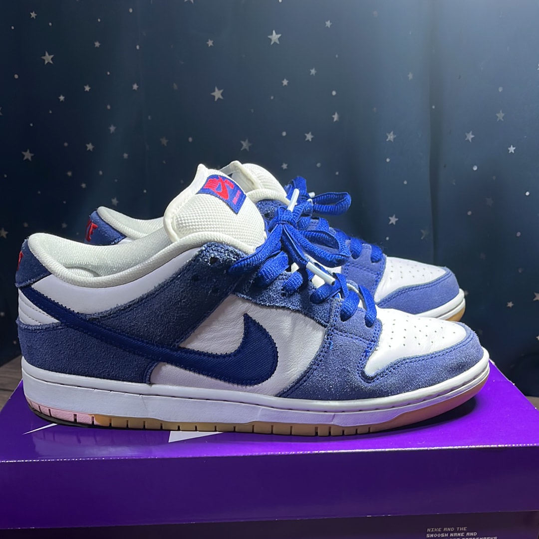 Nike SB Dunk Low "Los Angeles Dodgers/Deep Royal Blue"