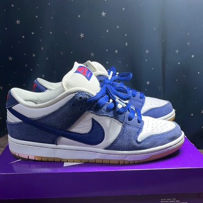 Nike SB Dunk Low "Los Angeles Dodgers/Deep Royal Blue"
