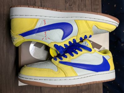 Travis Scott × Nike Women's Air Jordan 1 Retro Low OG "Canary"