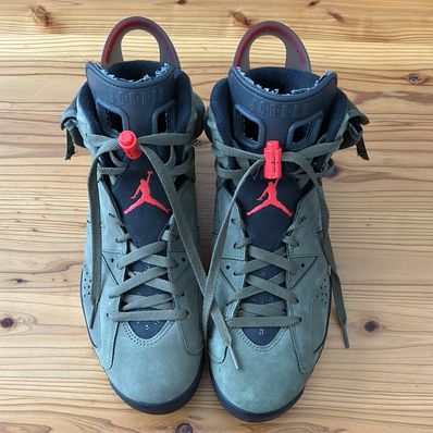 Travis Scott × Nike Air Jordan 6 Retro "Medium Olive"