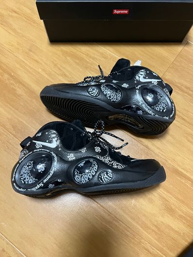 Supreme × Nike Air Zoom Flight 95 SP "Black/White"