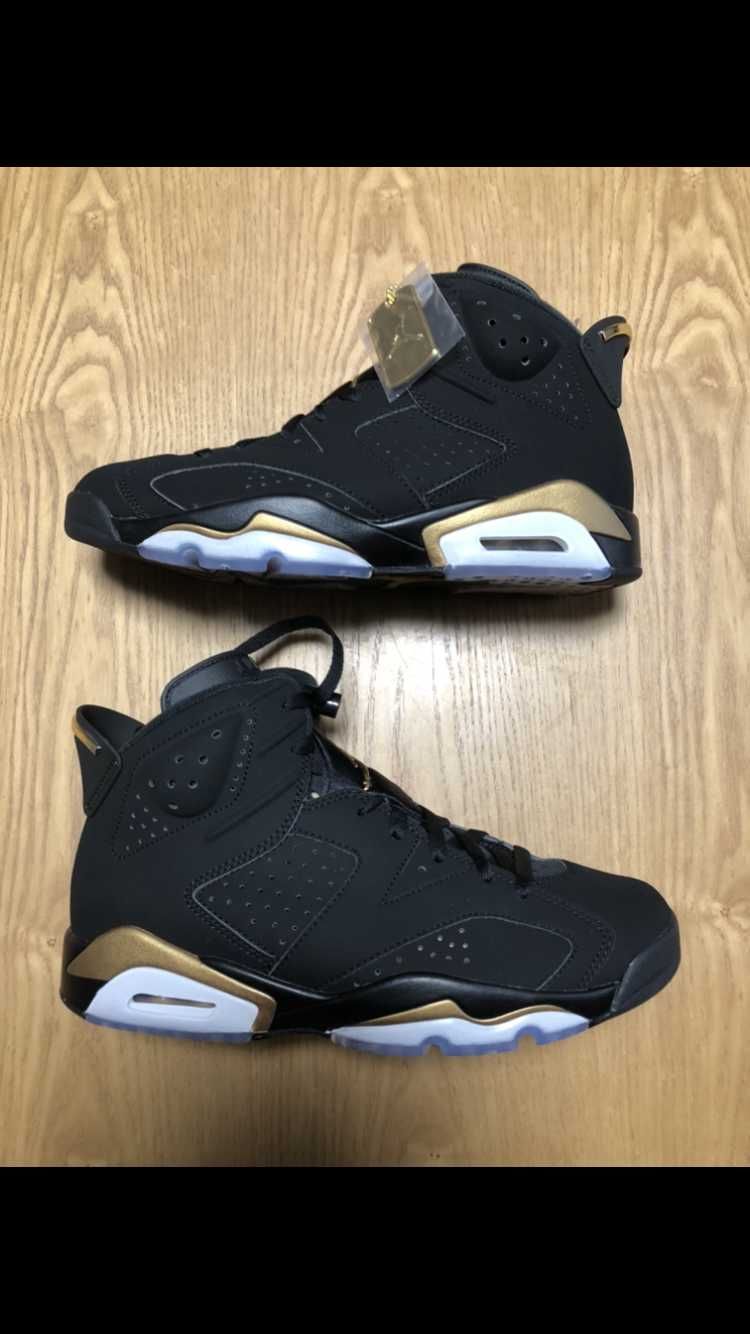 Nike Air Jordan 6 DMP "Black/Metallic Gold" (2020)
