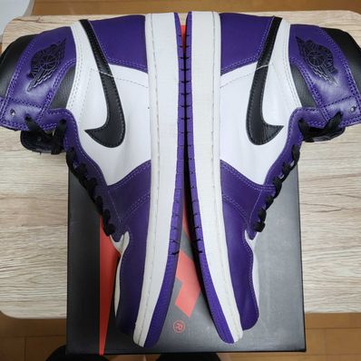 Nike Air Jordan 1 Retro High OG "Court Purple White/Black" (2020)