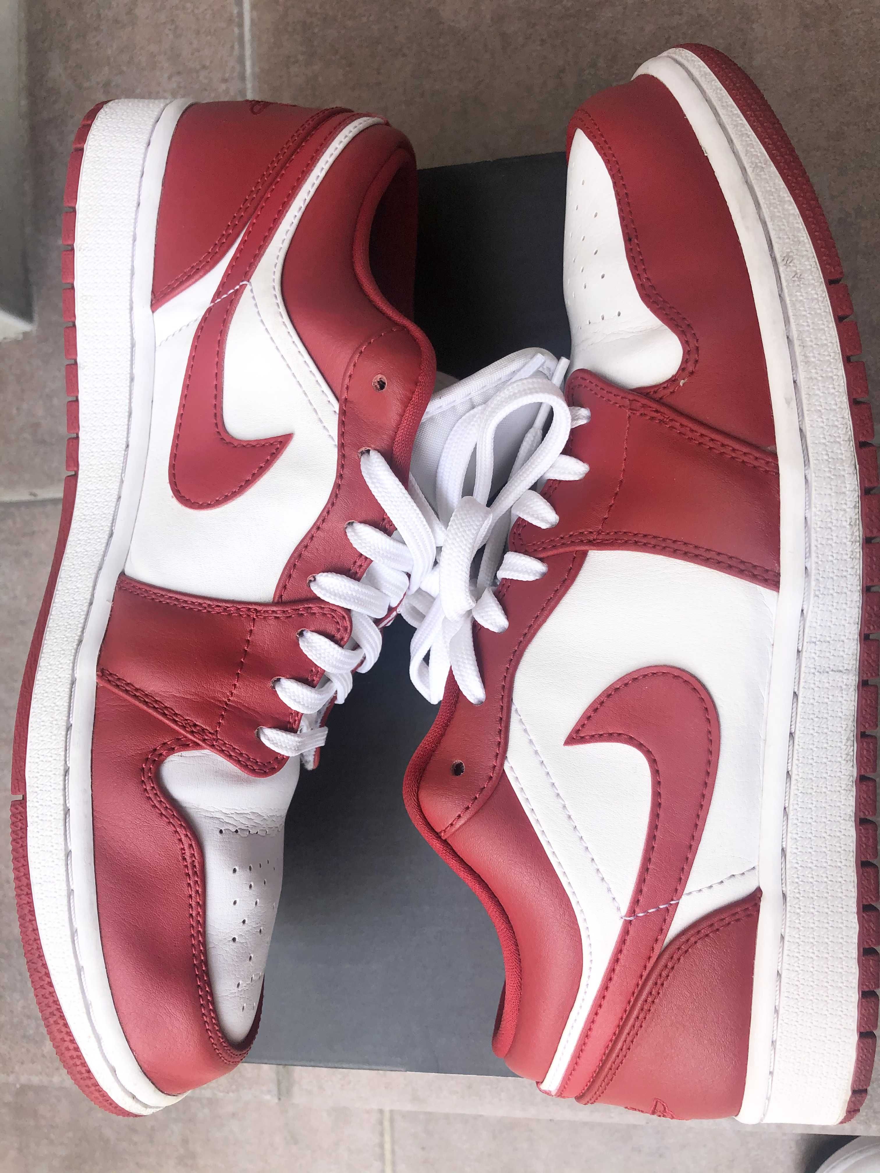 Nike Air Jordan 1 Low "Gym Red/White"