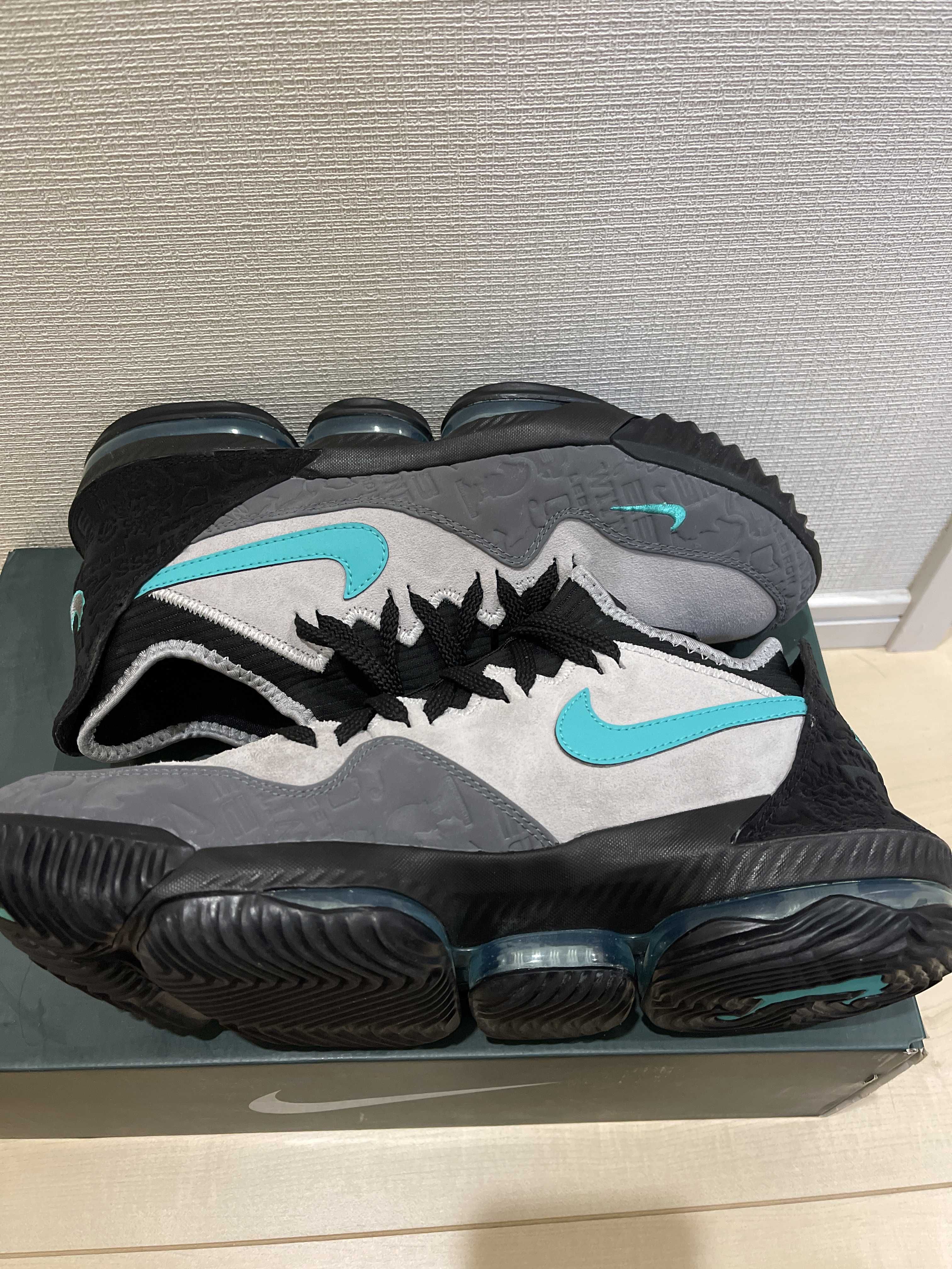 atmos × Nike LeBron 16 "Clear Jade"