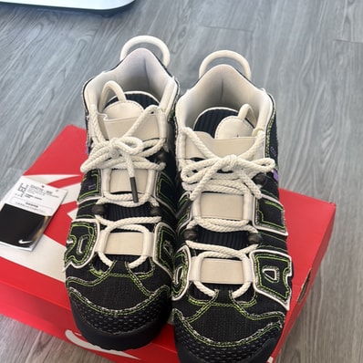 Serena Williams Design Crew × Nike Women's Air More Uptempo "Dark Obsidian"