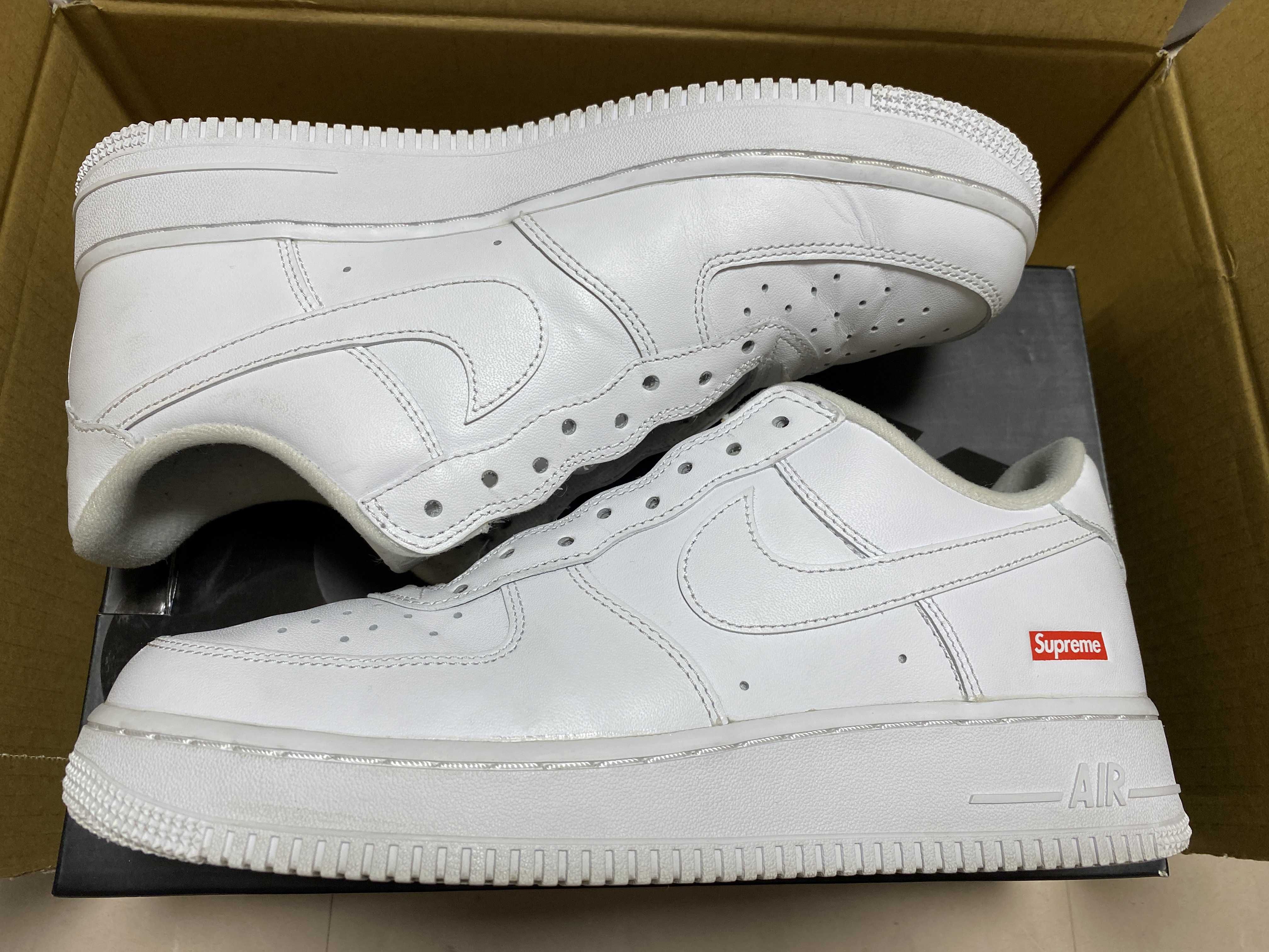 Supreme × Nike Air Force 1 Low "White"