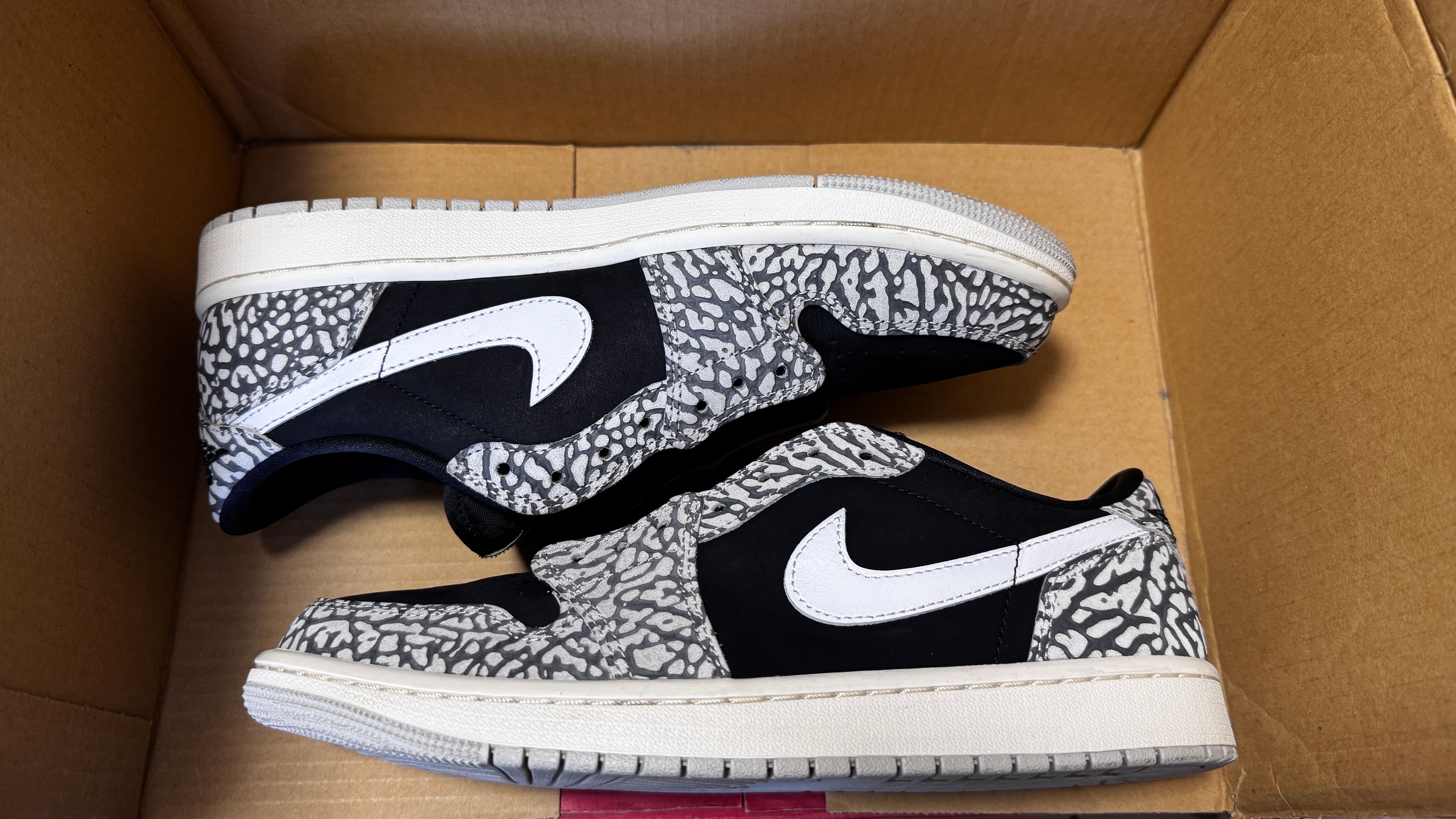 Nike Air Jordan 1 Retro Low OG "Black Cement"