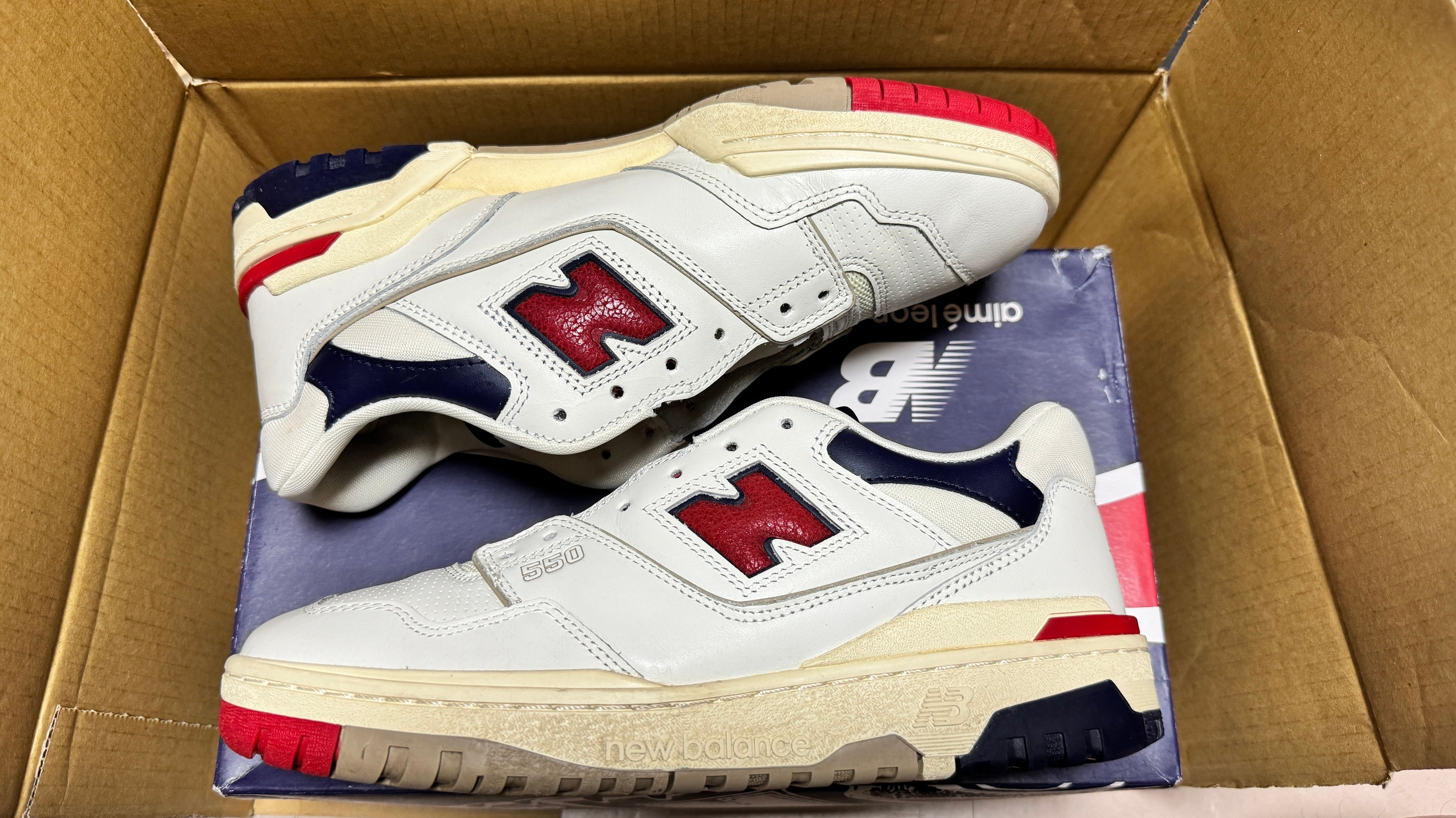 Aime Leon Dore × New Balance 550 "Red"