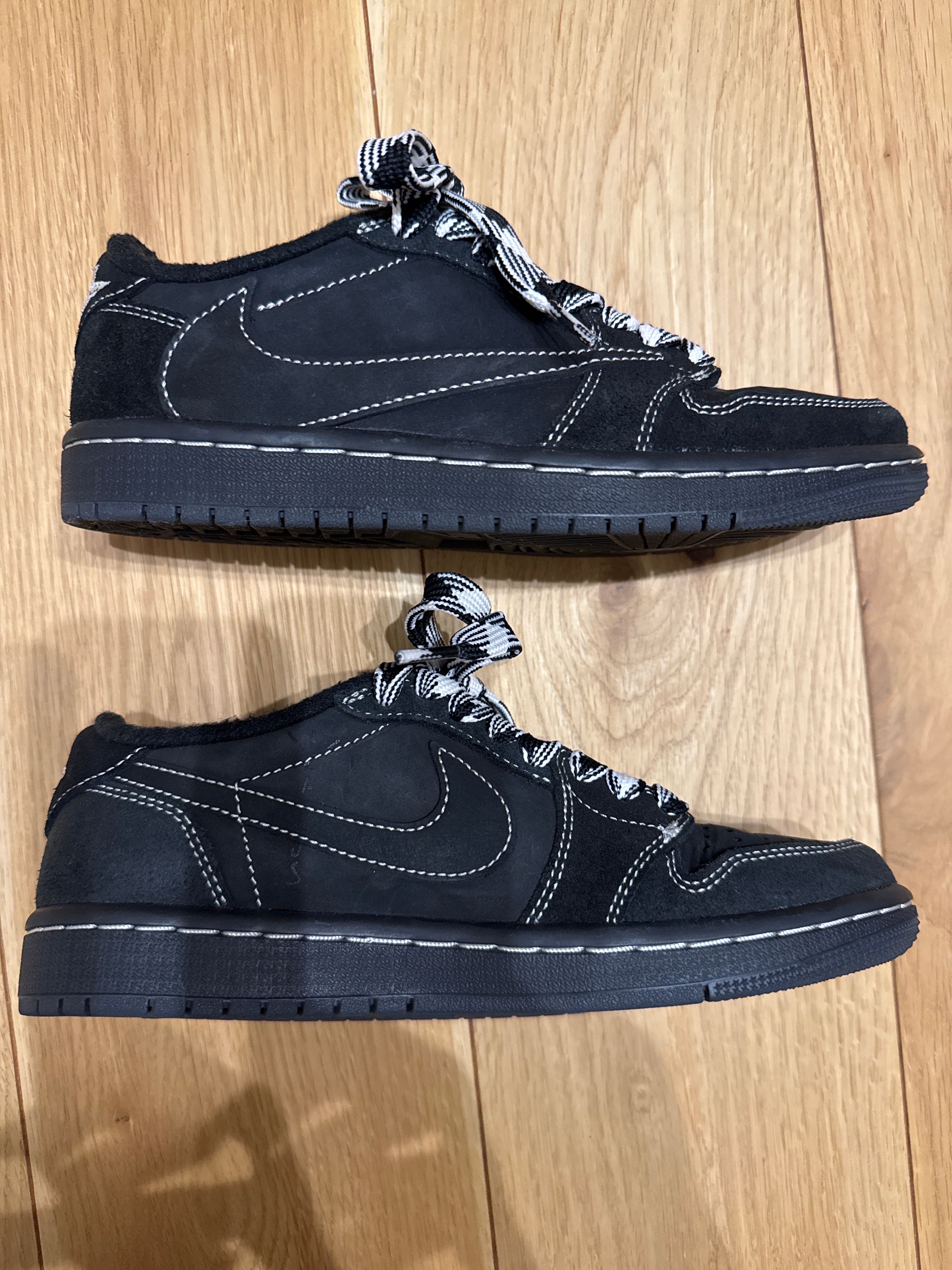 Travis Scott × Nike Air Jordan 1 Low OG SP "Black Phantom"