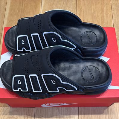 Nike Air More Uptempo Slide "Black" (DV2132-001/DV2137-001)