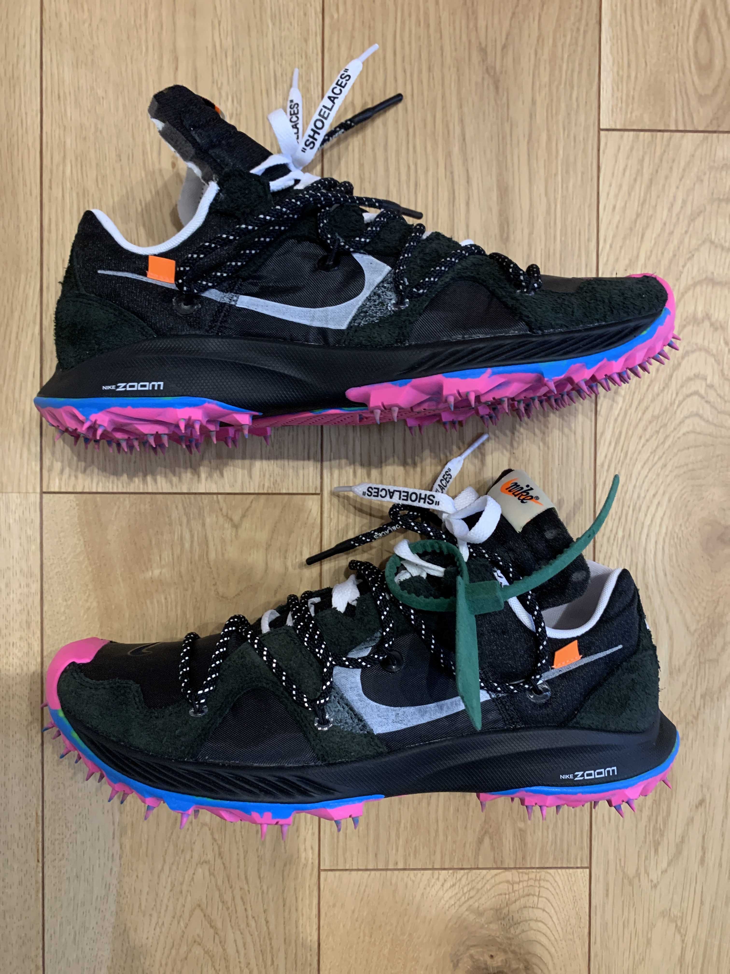 Off-White × Nike Women's Zoom Terra Kiger 5 "Black"