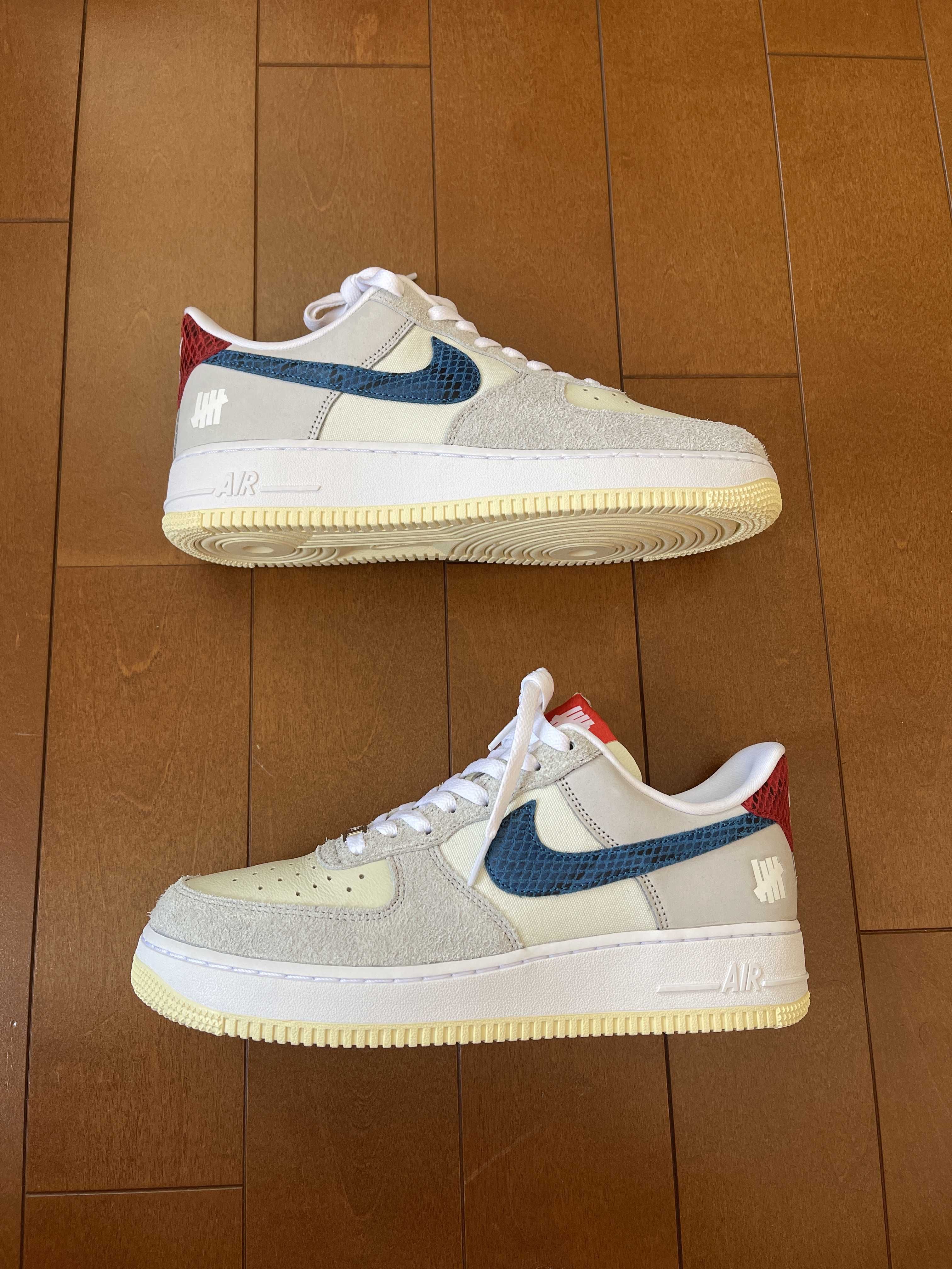 UNDEFEATED × Nike Air Force 1 Low "White"